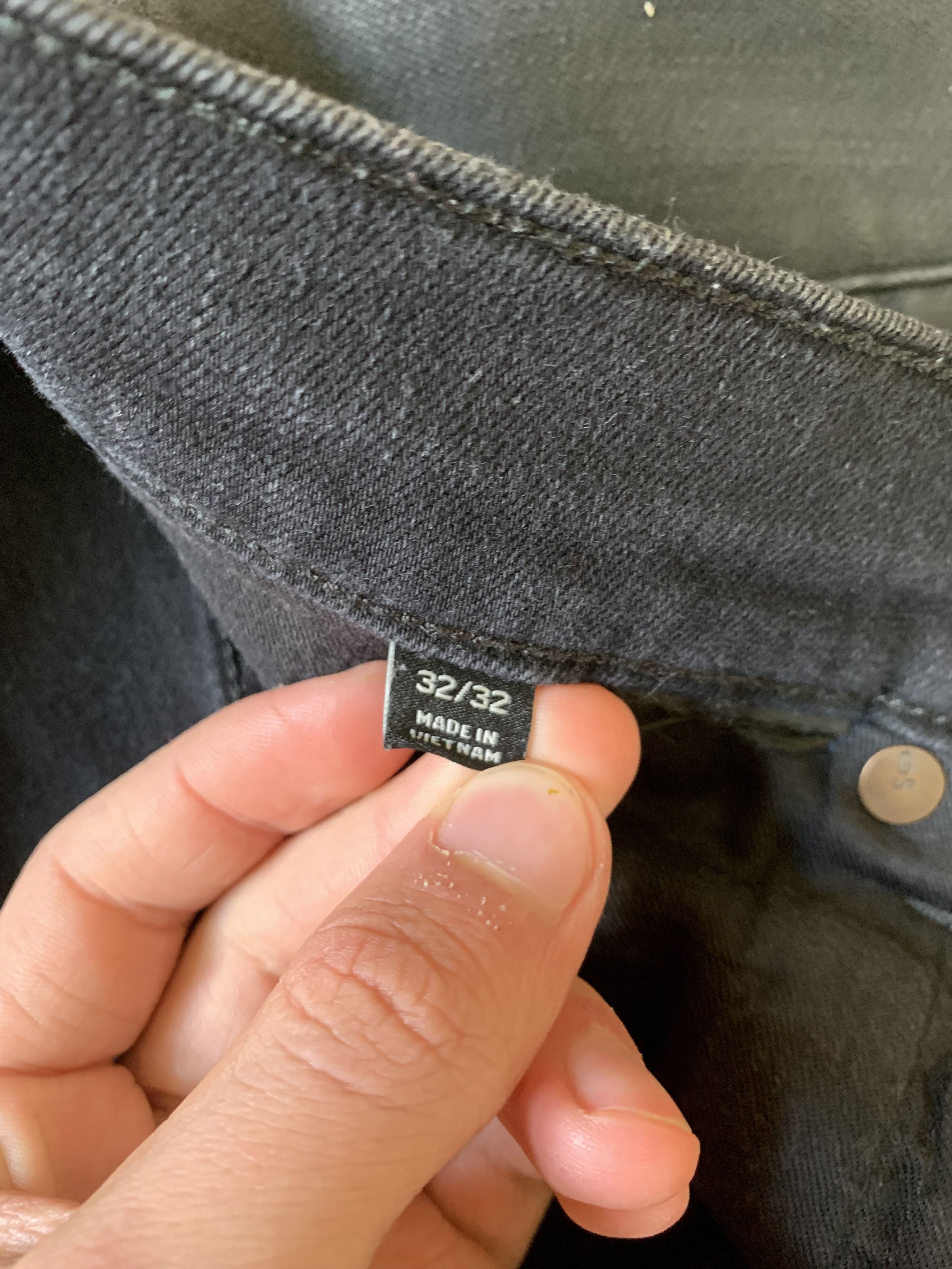 G-Star × Vintage Vintage G Star Raw 3301 Slinny Black Jeans Size 32" / US 10 / IT 46 - 9 Thumbnail