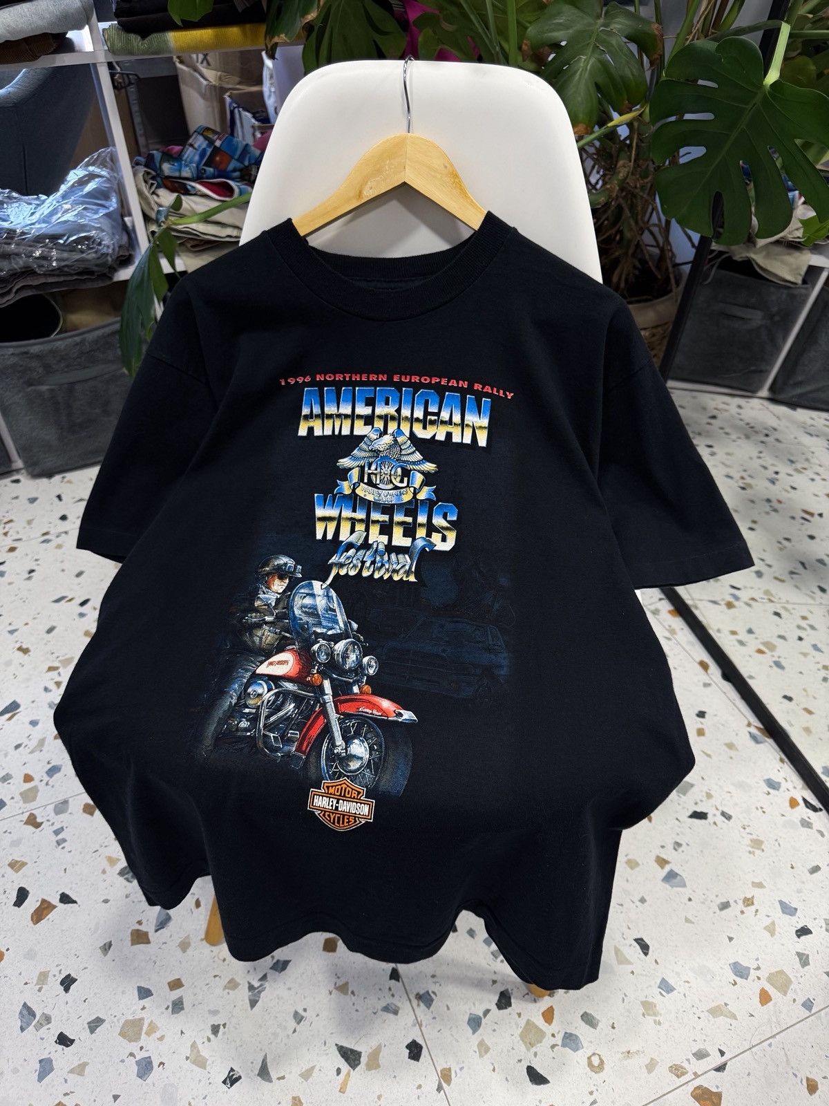 Harley Davidson Harley Davidson vintage t-shirt size L Size US L / EU 52-54 / 3 - 3 Thumbnail