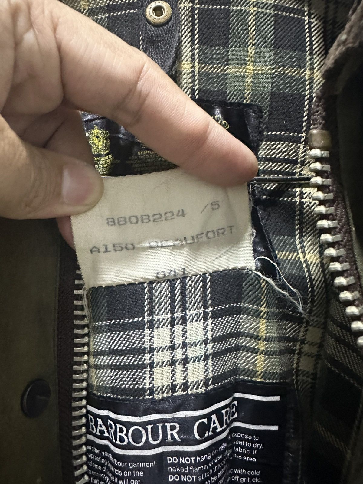 Barbour Barbour Beufort Waxed Cotton hunting Jacket distressted Size US M / EU 48-50 / 2 - 4 Thumbnail
