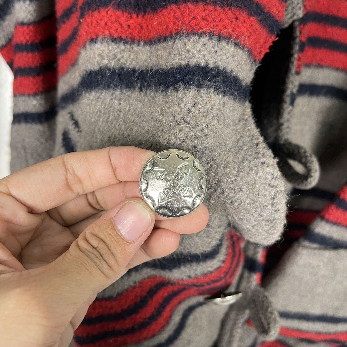 Designer × Japanese Brand × Vintage 💥DEPT STRIPED BUTTON WOOL JACKET Size US M / EU 48-50 / 2 - 13 Thumbnail