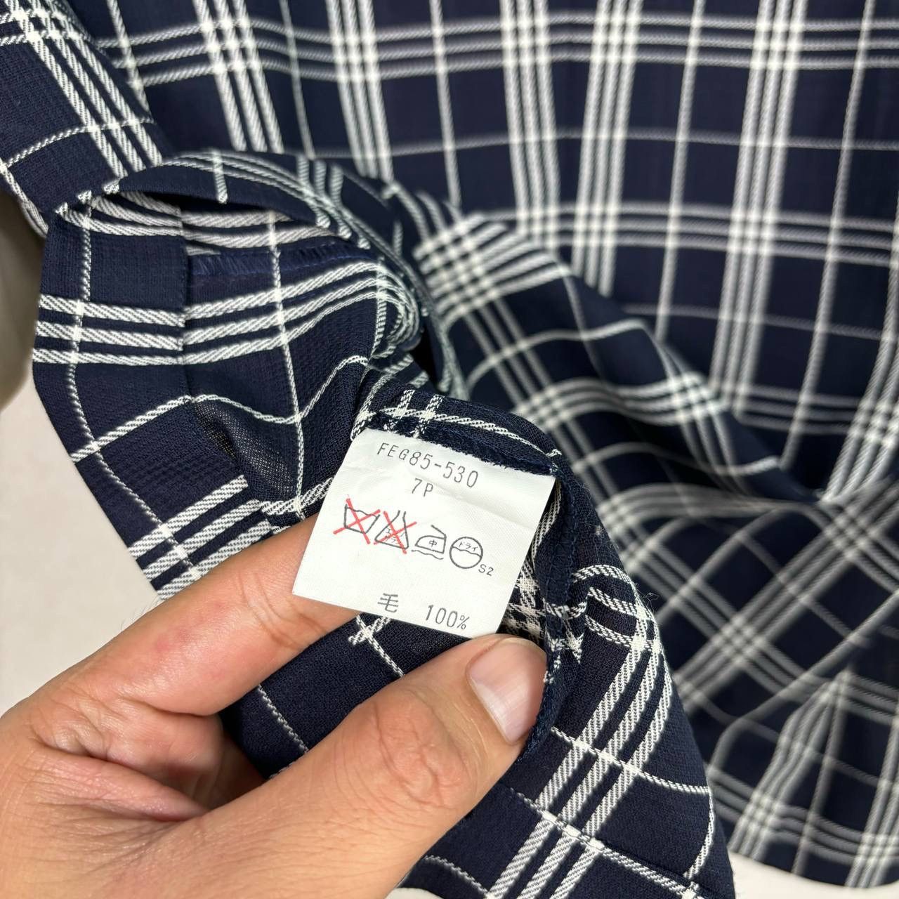 Burberry Authentic Burberry Nova Check Crop Top Blouse Shirt Size S / US 4 / IT 40 - 7 Thumbnail
