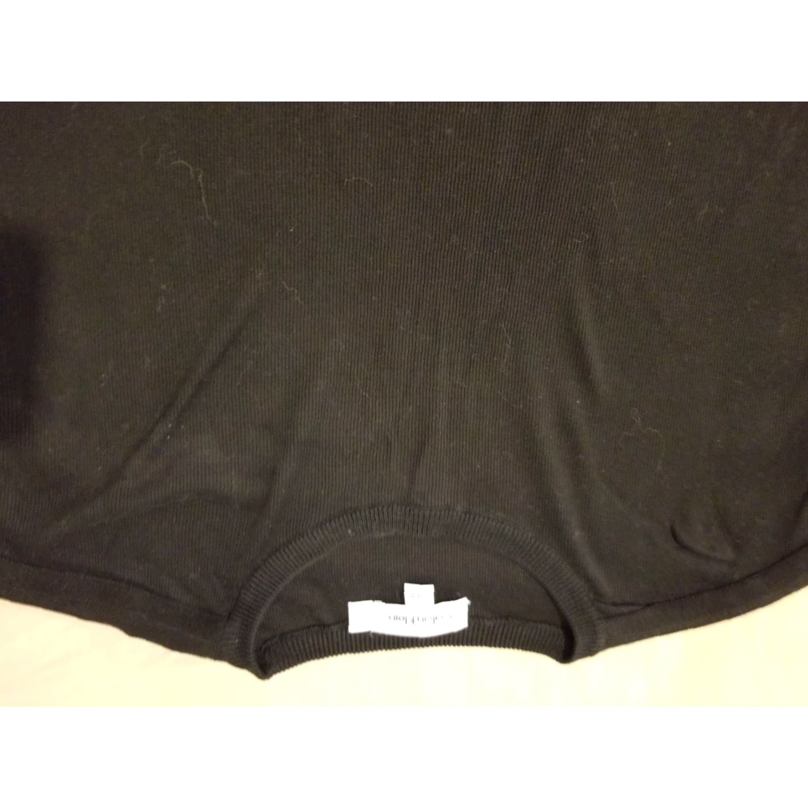 Calvin Klein Calvin Klein Sweater L Large Black Cotton Crewneck Men Pullover Shirtwear Size US L / EU 52-54 / 3 - 2 Thumbnail