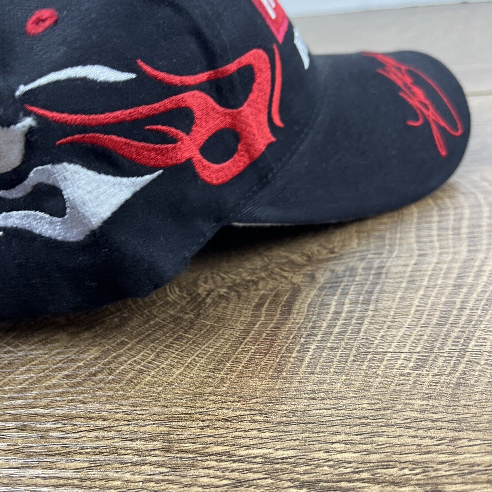 Other Rubbermaid Racing Hat Roush Racing Black Hat Adjustable NASC Size ONE SIZE - 14 Thumbnail