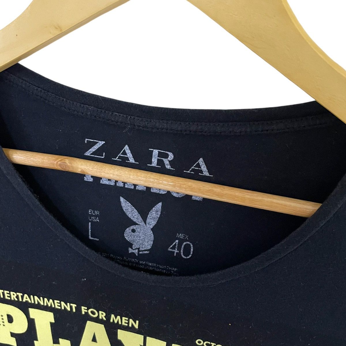 Hysteric Glamour Black Tshirt Playboy Naked Women Sexy Tee Size US M / EU 48-50 / 2 - 5 Thumbnail