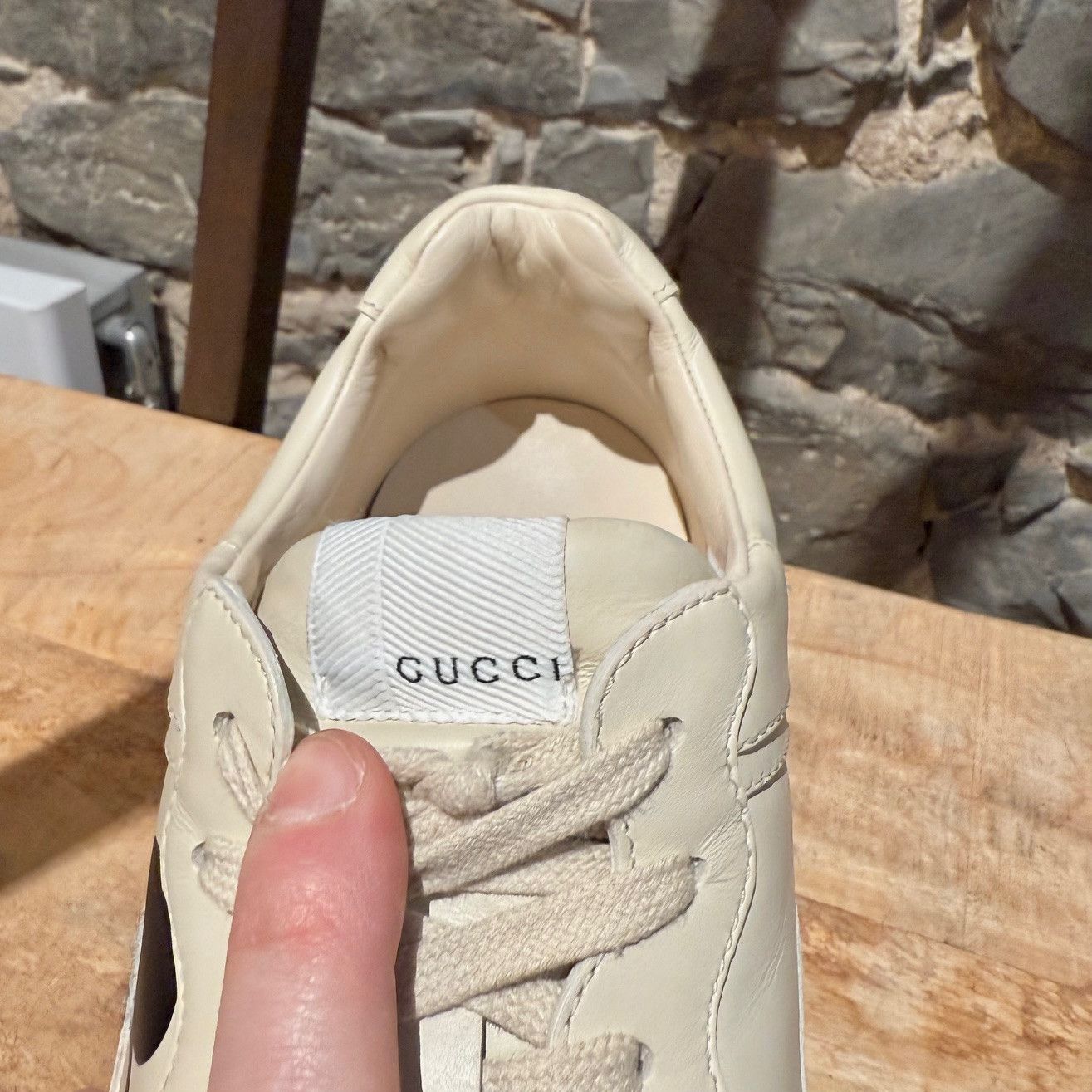 Disney × Gucci Gucci X Disney Rhyton Ivory Chunky Sneakers - 8.5 UK Size US 9.5 / EU 42-43 - 13 Thumbnail
