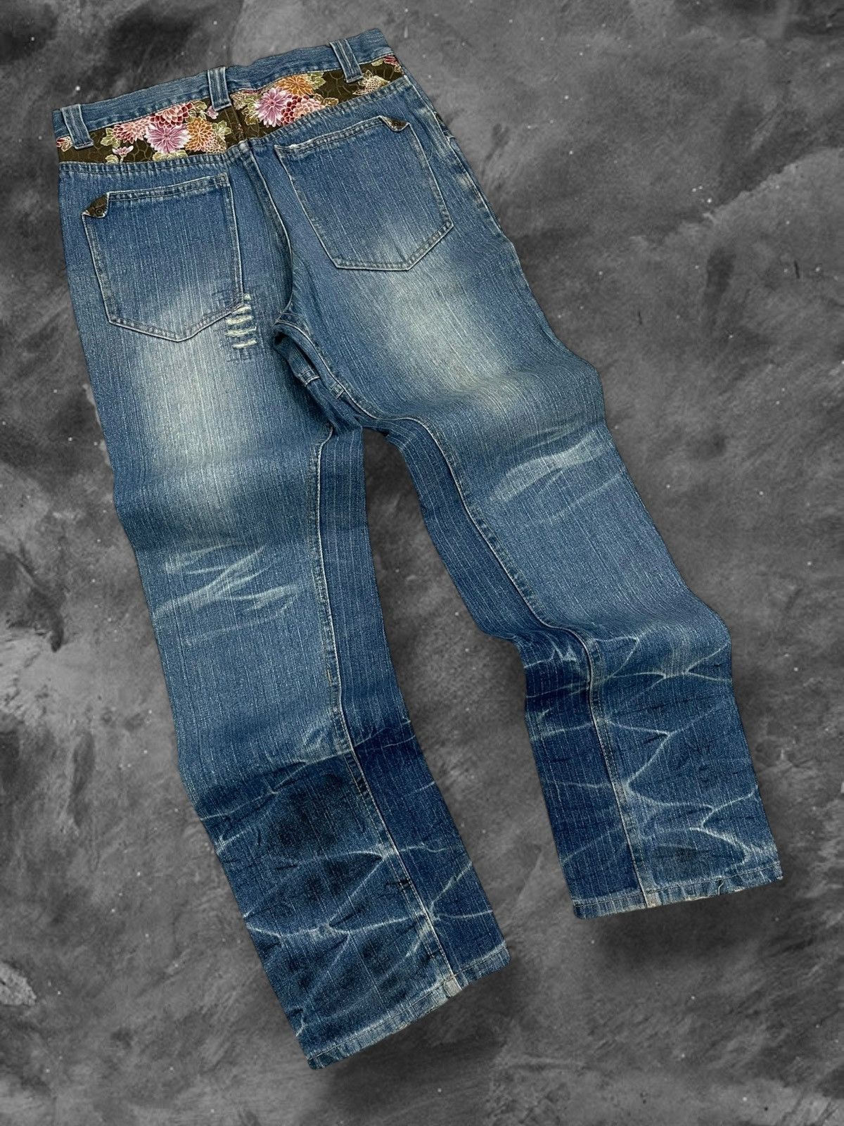 Hysteric Glamour Vintage Icon Designer Japan GuruGumu Traditional Denim Style Size US 30 / EU 46 - 10 Thumbnail