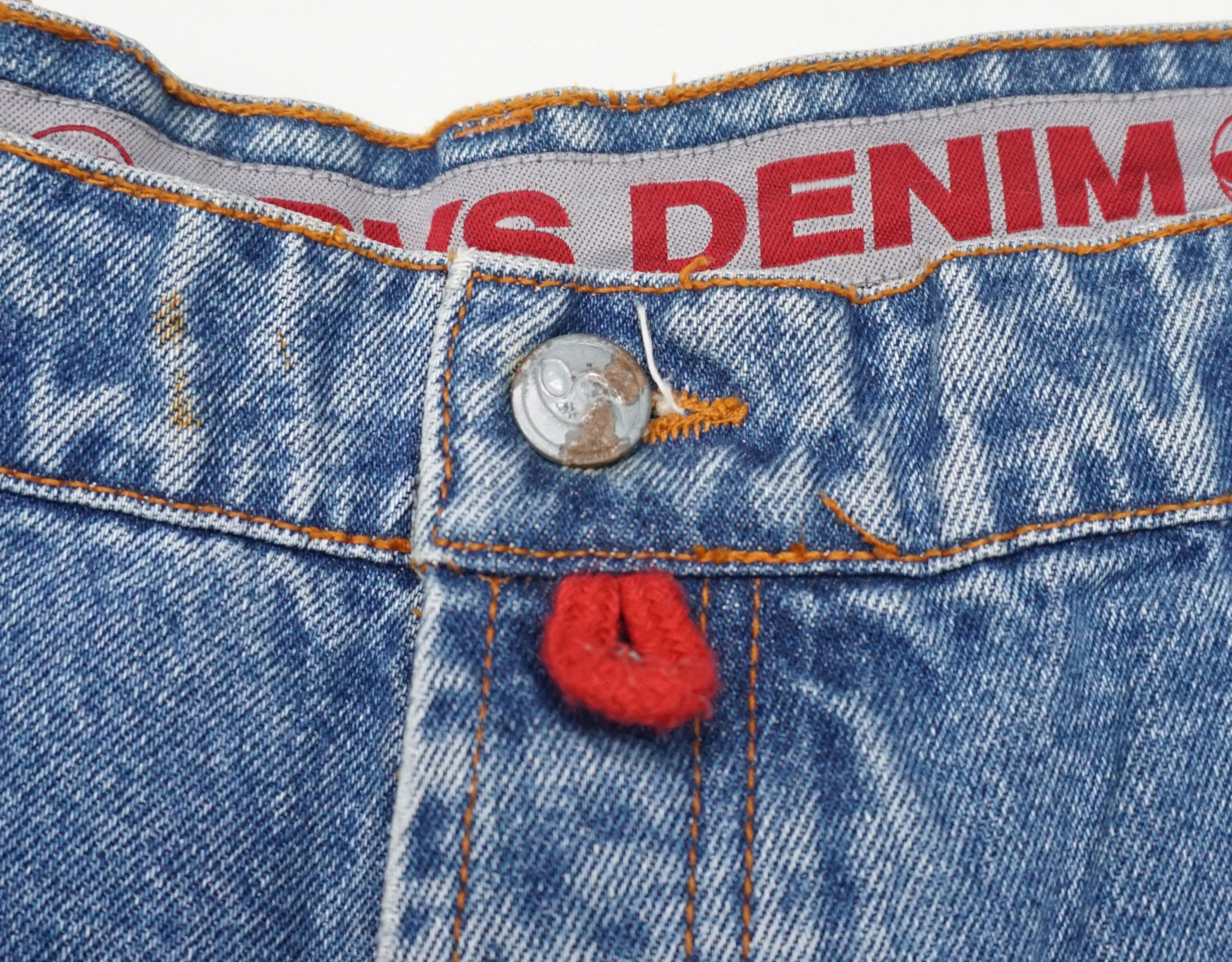 DVS × Vintage 90's DVS Denim Old Skate Size US 39 - 3 Thumbnail