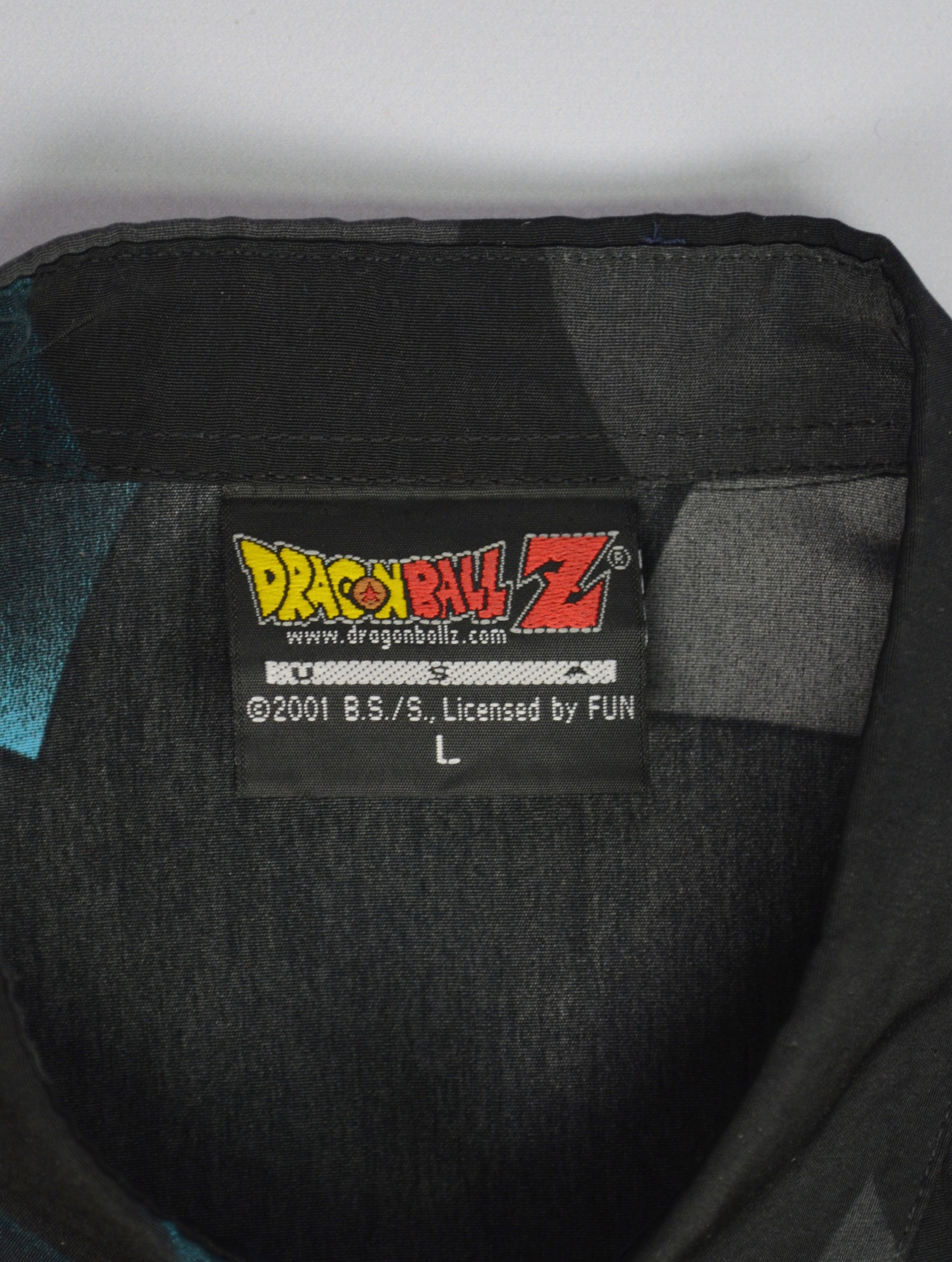 Anime × Vintage Vintage 2001 DRAGONBALL Z Button Up All Over Print Shirt L Size US L / EU 52-54 / 3 - 7 Thumbnail