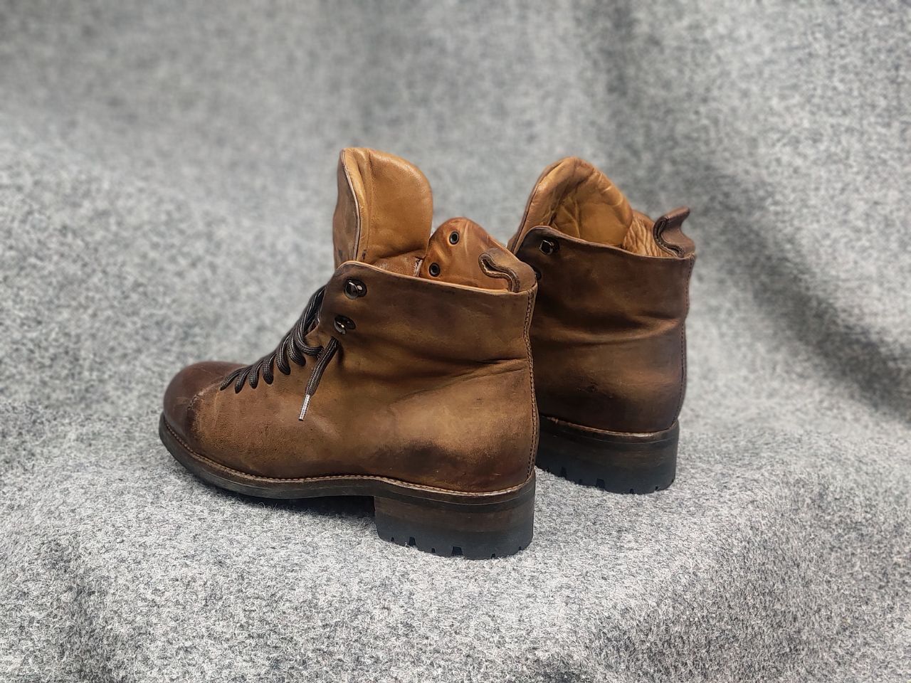 Other Lemargo handmade leather shoes lace Combat Boots Carol MA+ Size US 10 / IT 40 - 12 Thumbnail