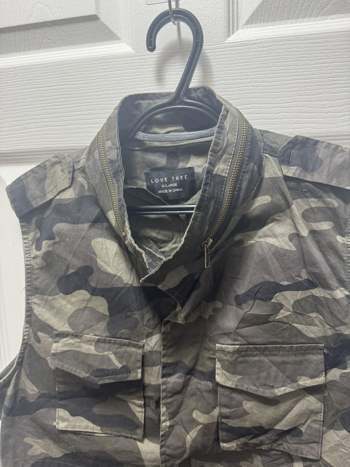 Realtree Love Tree RealTree Woodland Camo Cargo Military Zipper Vest Size US XL / EU 56 / 4 - 4 Thumbnail