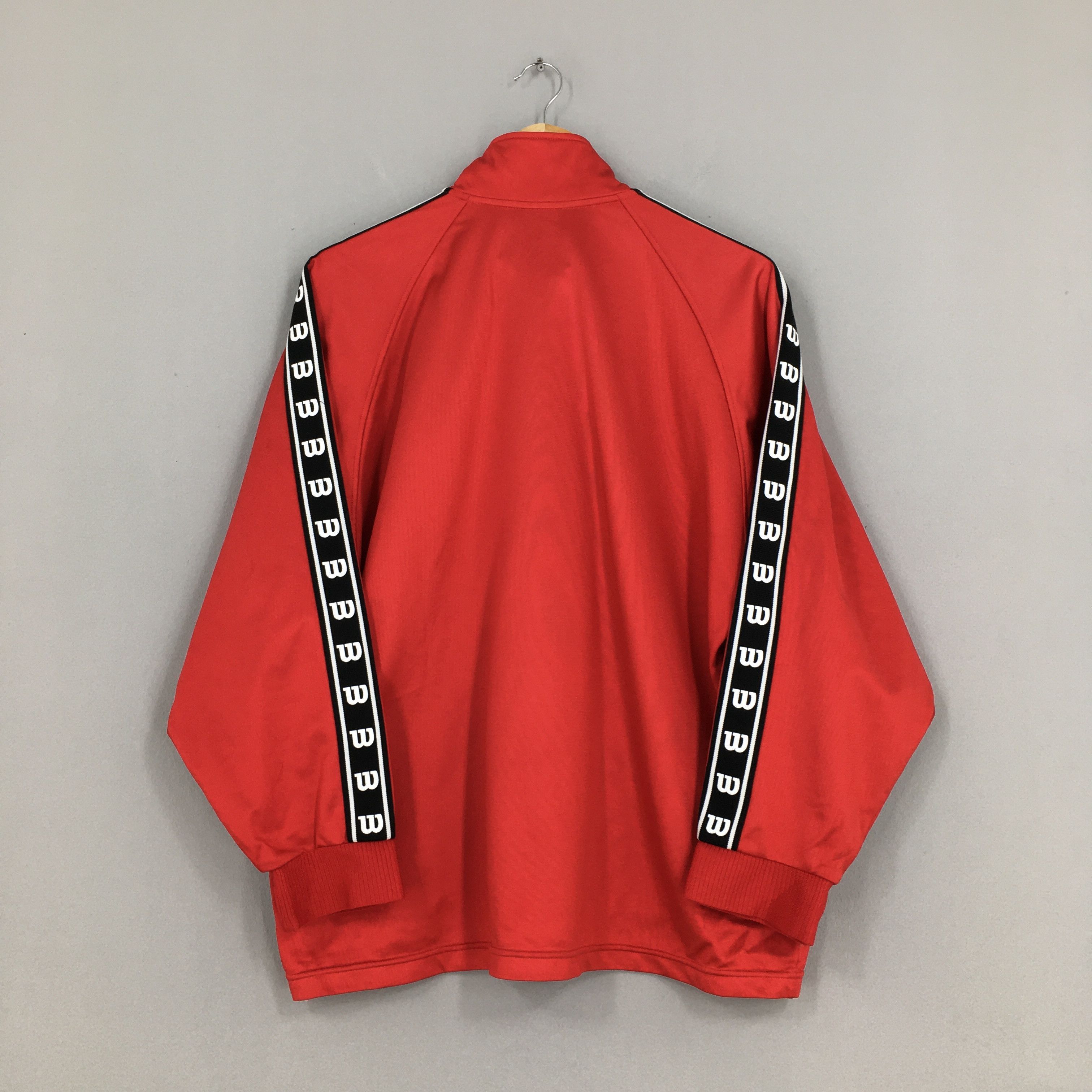 Vintage Vintage Wilson Windrunner Red Jacket Large Size US L / EU 52-54 / 3 - 9 Thumbnail
