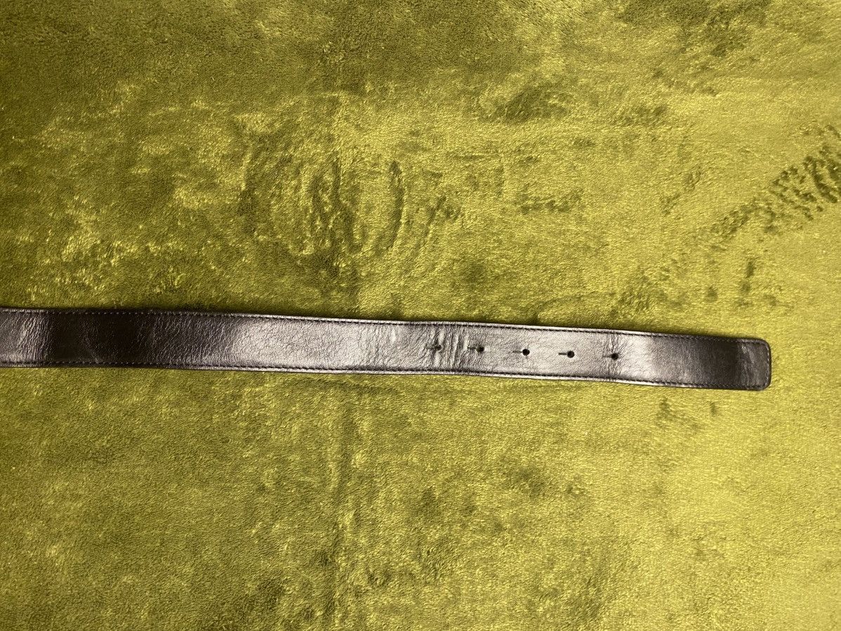 Versace Versace black leather belt Size 36 - 10 Thumbnail