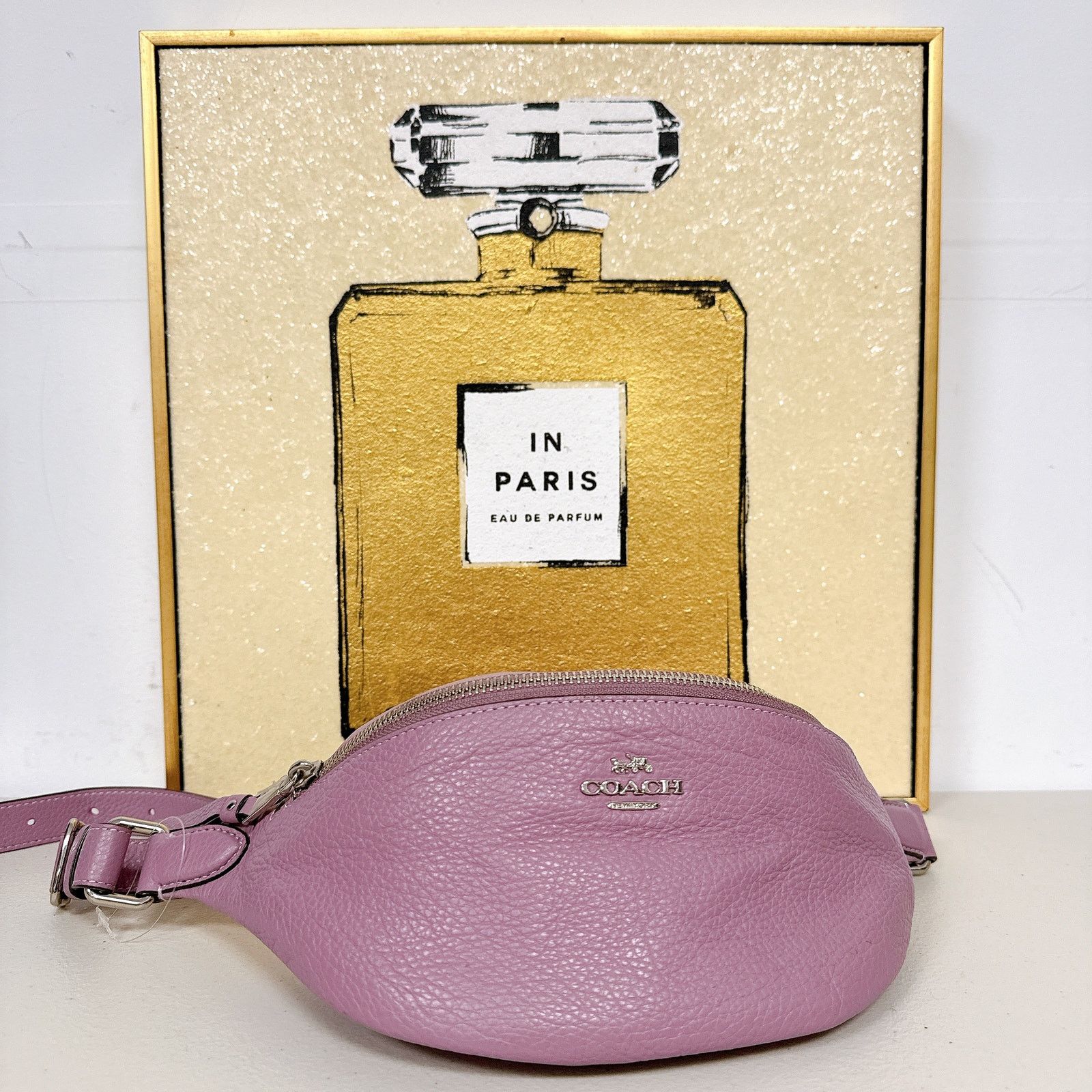 Coach Coach F48738 Pebble Leather Belt Bag Size ONE SIZE - 2 Thumbnail