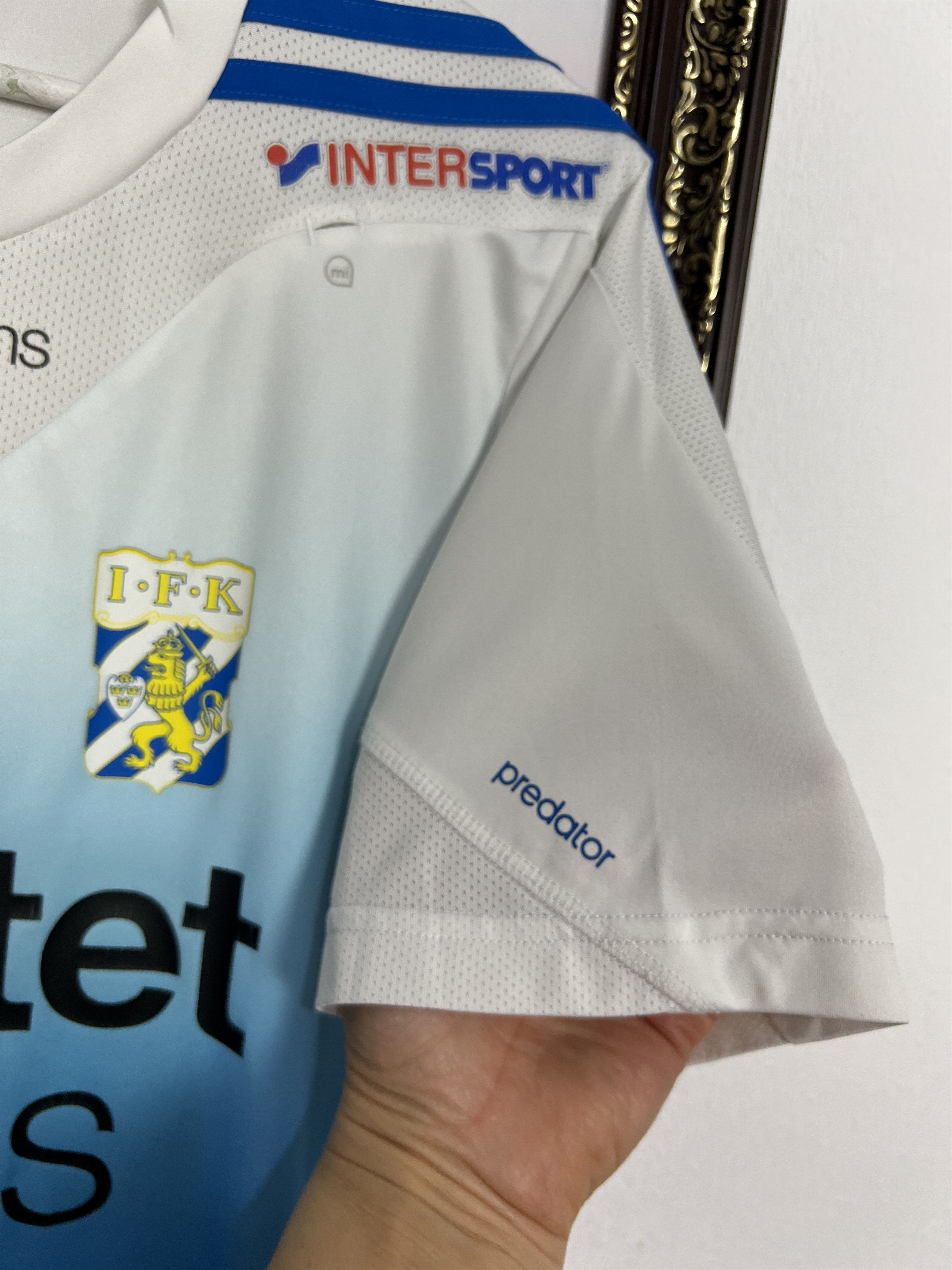 Adidas Adidas Goteborg Football Player Issue Football Shirt Jersey Size US M / EU 48-50 / 2 - 5 Thumbnail