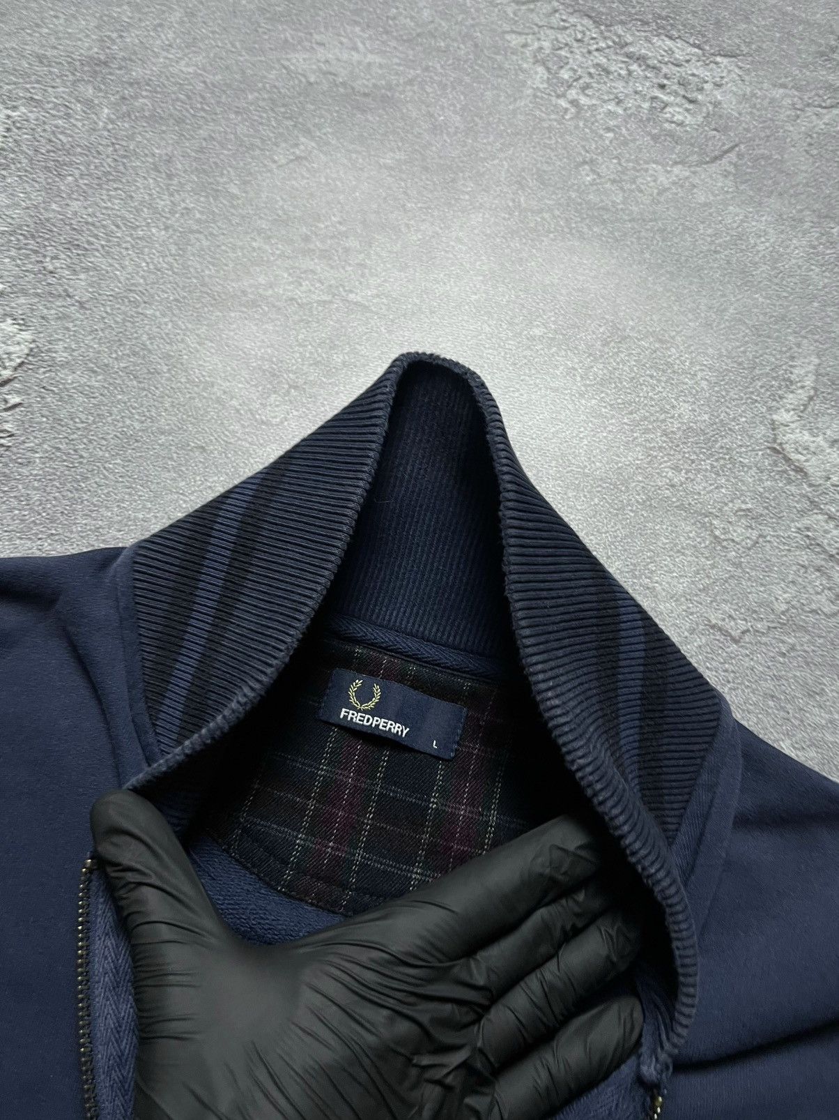 Fred Perry Vintage Fred Perry Track Jacket Zip Hoodie Big Logo Casual L Size US L / EU 52-54 / 3 - 7 Thumbnail
