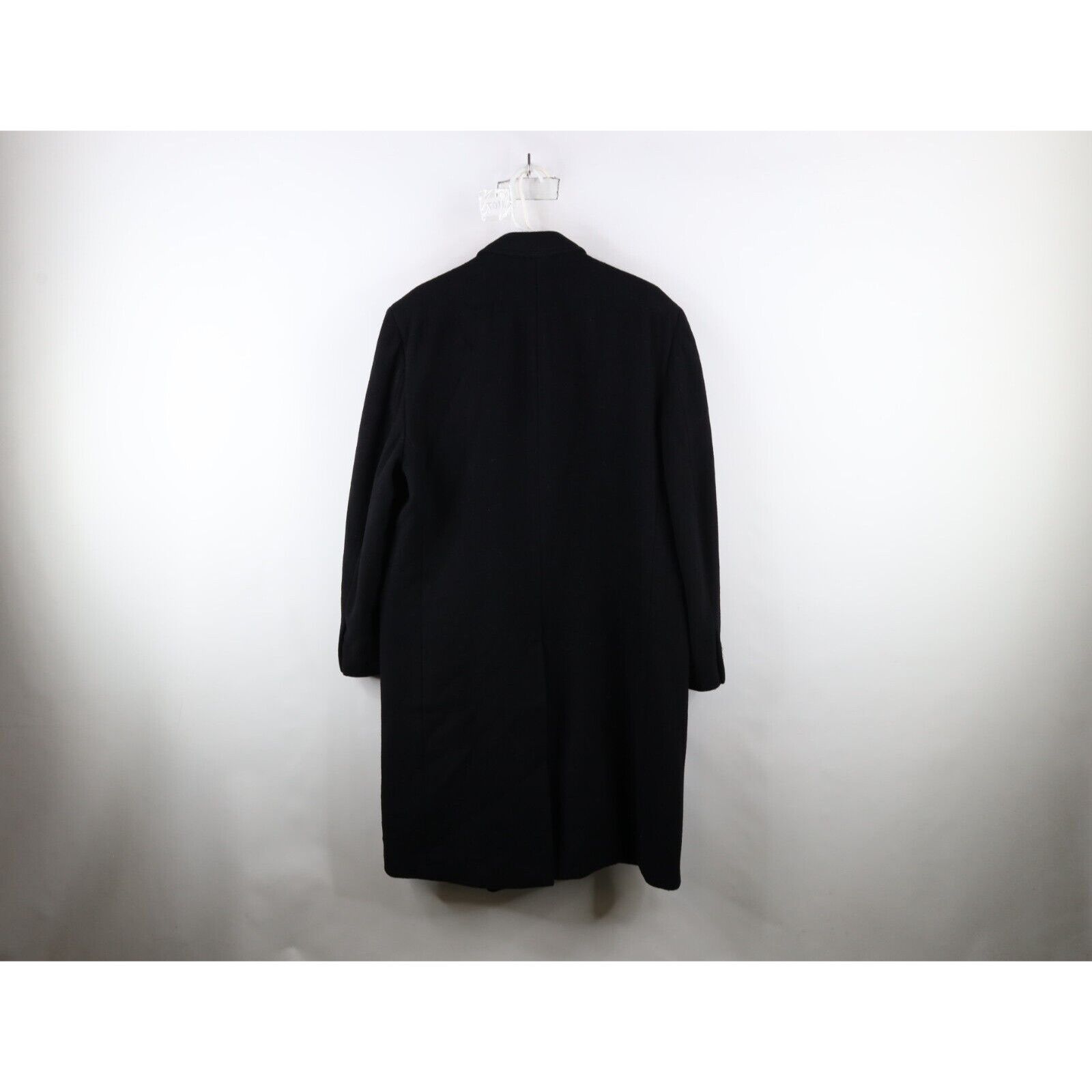 Vintage Vintage 90s Streetwear Cashmere Wool Blend Heavy Overcoat Size US XL / EU 56 / 4 - 14 Thumbnail