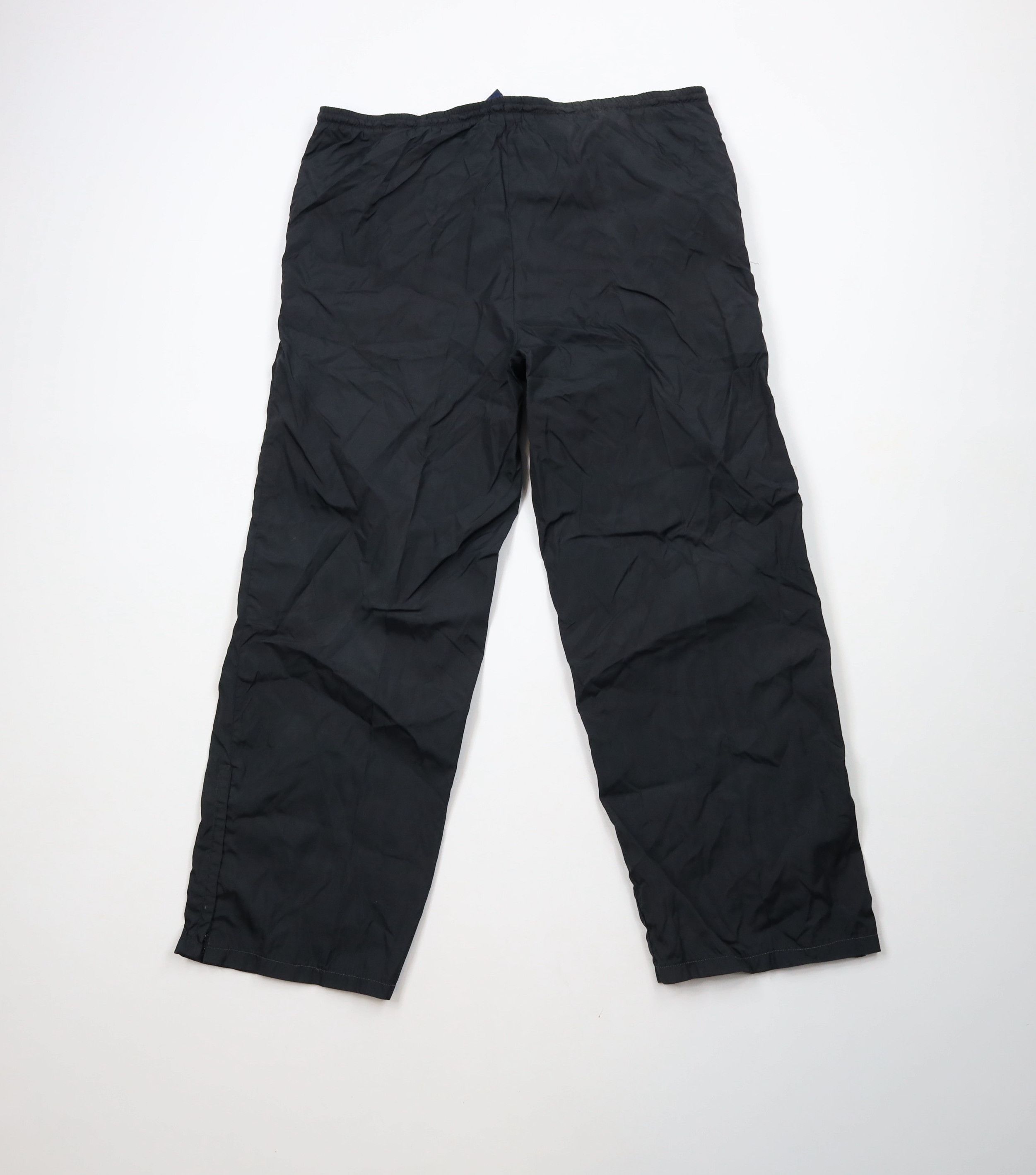 Nike × Vintage Vintage 80s Nike Travis Scott Mini Swoosh Wide Leg Pants Size US 34 / EU 50 - 10 Thumbnail