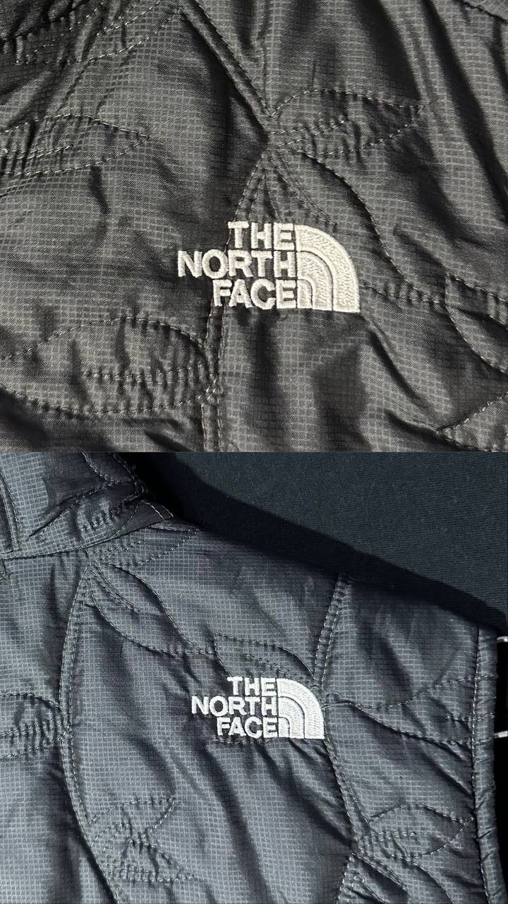 The North Face The North Face Woman zip Vest gray Flower Stitching Quilted Size XS / US 0-2 / IT 36-38 - 4 Thumbnail