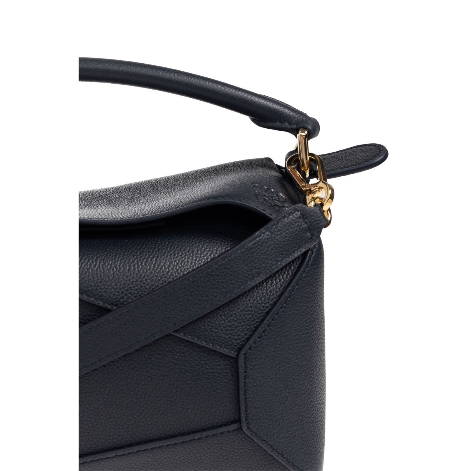 Loewe LOEWE $3850 Puzzle Small Edge Deep Navy Top Handle Bag New Size ONE SIZE - 5 Thumbnail