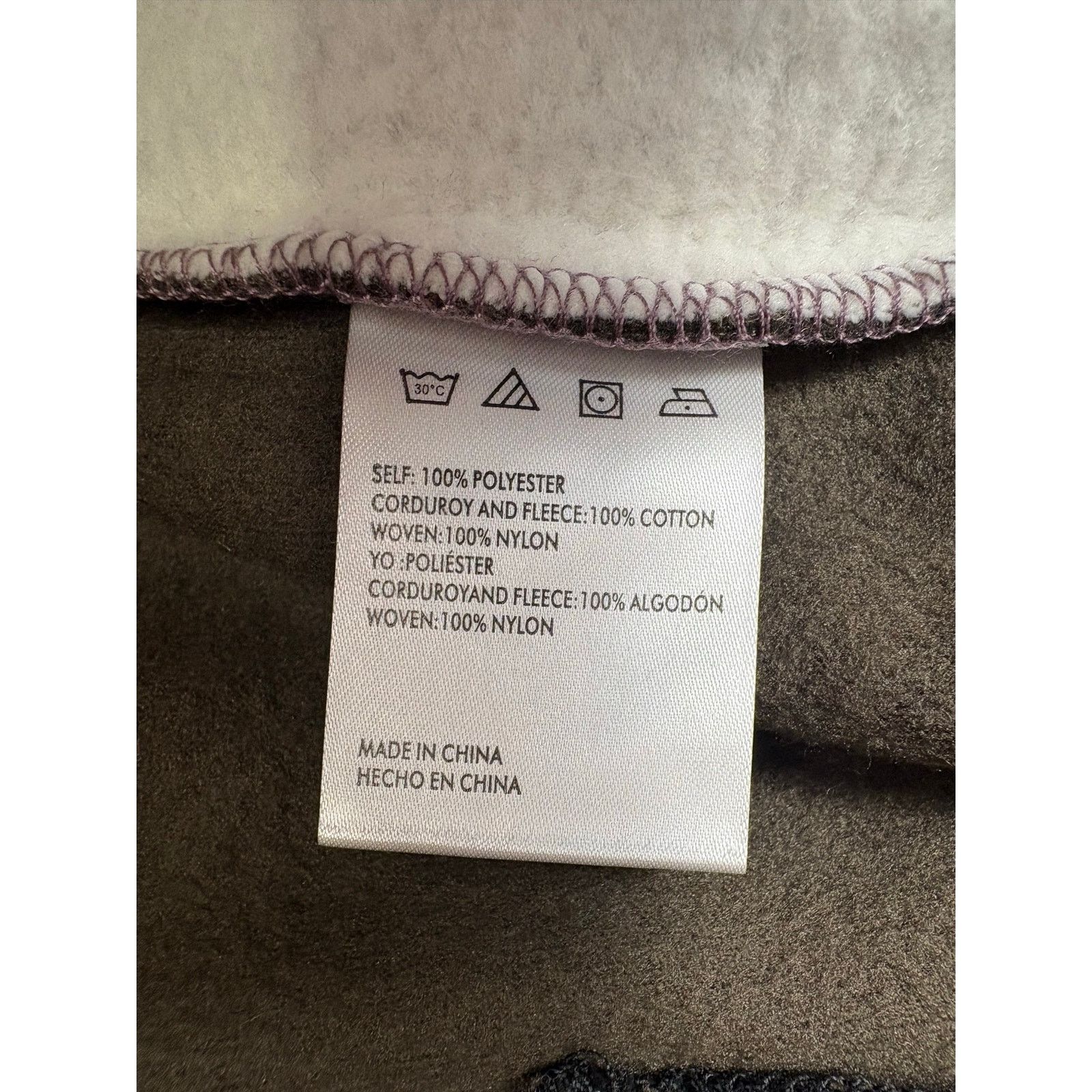 Round Two NWT Round Two Size XL Purple & Brown Zip Down Fleece Jacket Size US XL / EU 56 / 4 - 5 Thumbnail