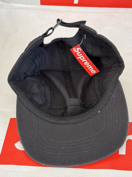 Supreme Supreme Side Zip Camp Cap (SS19) Black | Grailed