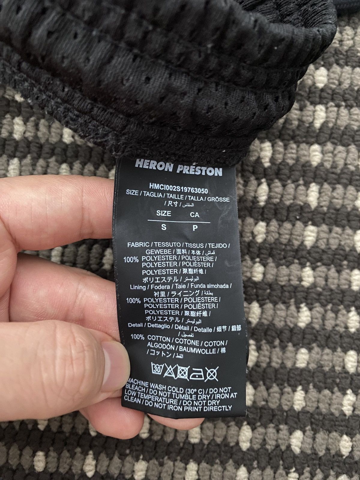Heron Preston Heron Preston Black Mesh Shorts Size US 30 / EU 46 - 4 Thumbnail