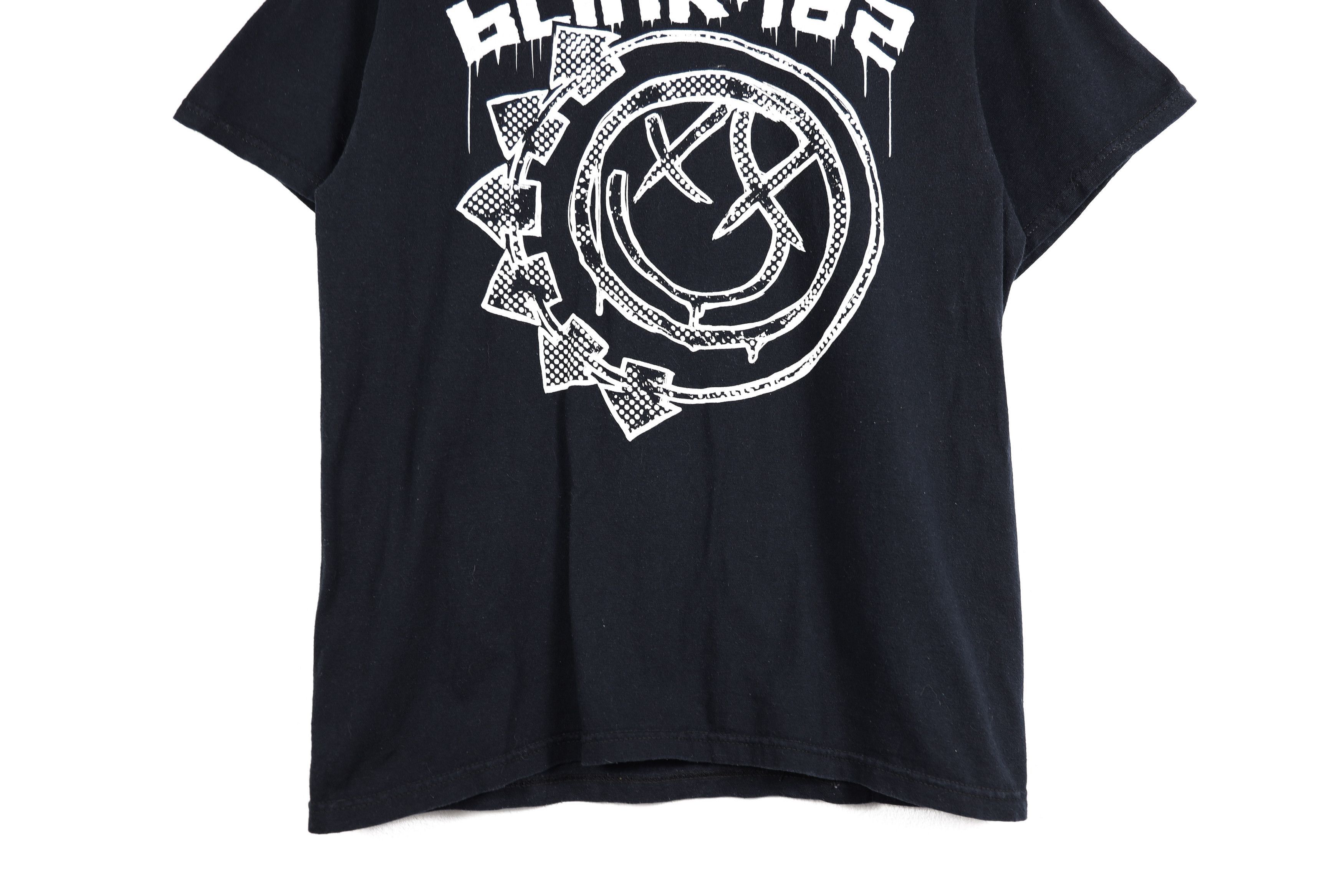 Band Tees × Vintage Vintage Blink 182 Band Merch Graphic Tee T-shirt 90s Y2K Size US S / EU 44-46 / 1 - 3 Thumbnail