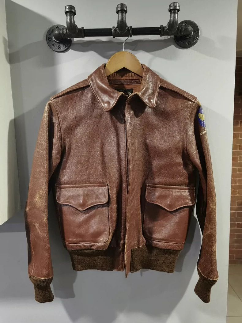 The Real McCoy's The Real McCoy's A2 pilot, leather jacket