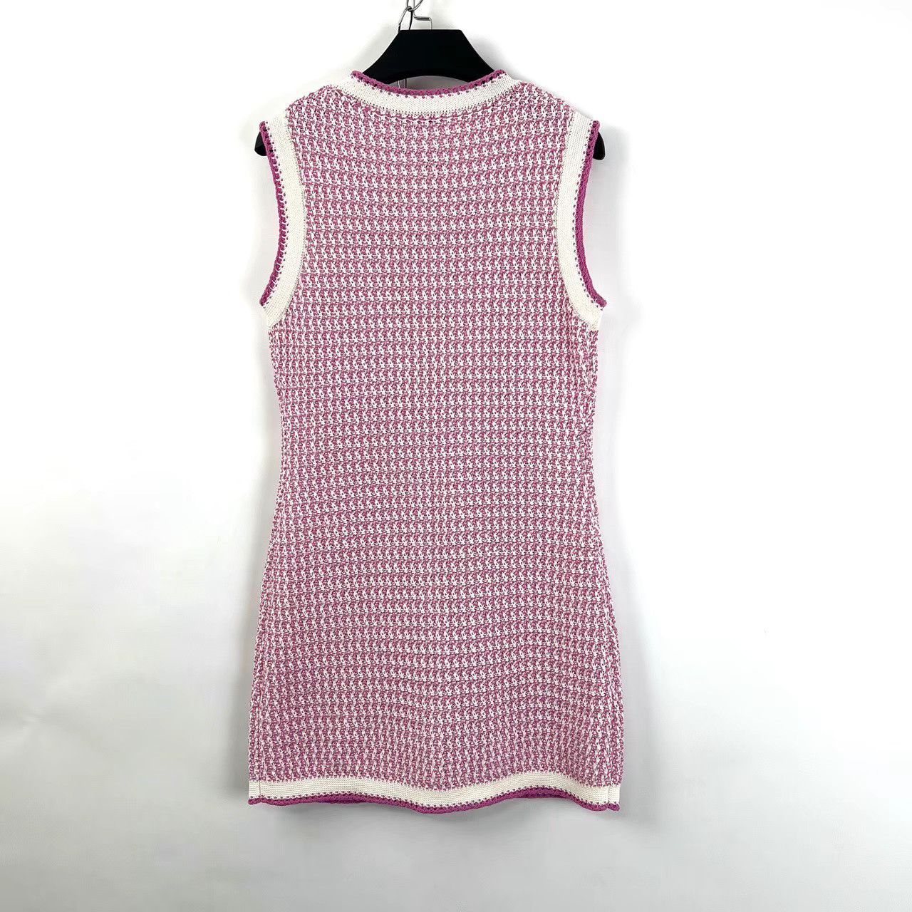 Chanel Chanel Four-Pocket Sleeveless Knit Dress K12 Size XS / US 0-2 / IT 36-38 - 2 Thumbnail