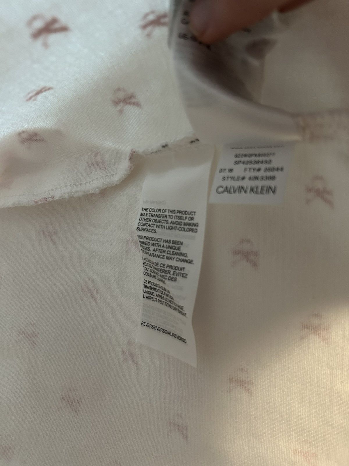 Calvin Klein × Raf Simons RAF SIMONS X CALVIN KLEIN white/red logo denim jacket Size US M / EU 48-50 / 2 - 11 Thumbnail