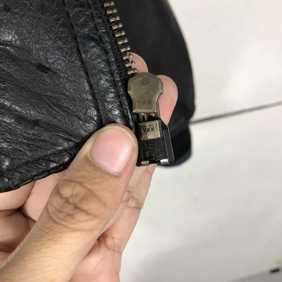 Japanese Brand VINTAGE BIKER LEATHER JACKET BALL INTERNATIONAL ISSEYMIYAKE Size US M / EU 48-50 / 2 - 19 Thumbnail
