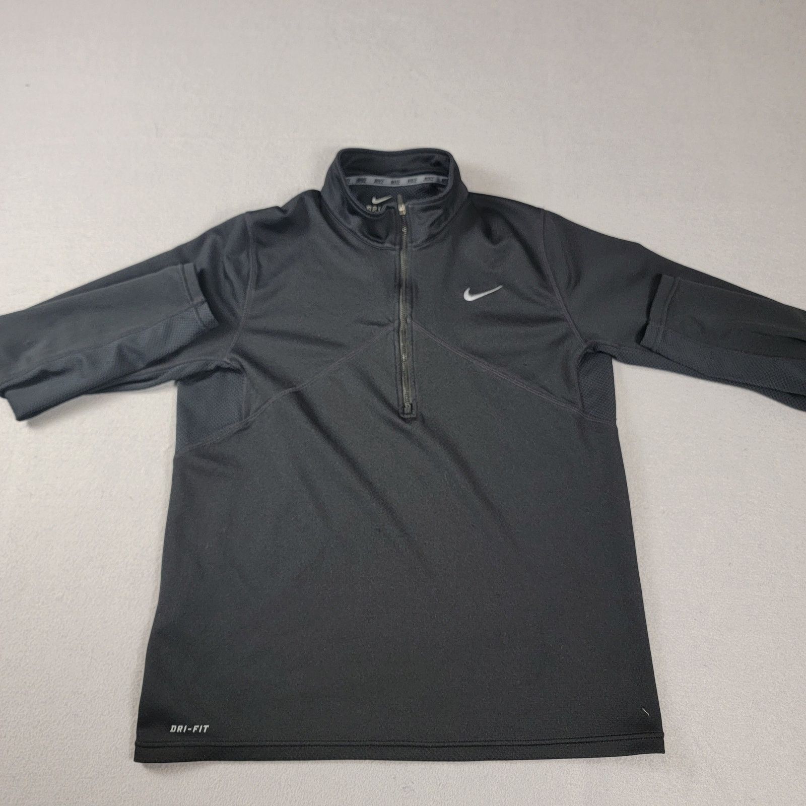 Nike Nike Men’s 1/2 Zip Dri-Fit Gray 453467-010 Mens Sz L (598) Size US L / EU 52-54 / 3 - 1 Thumbnail
