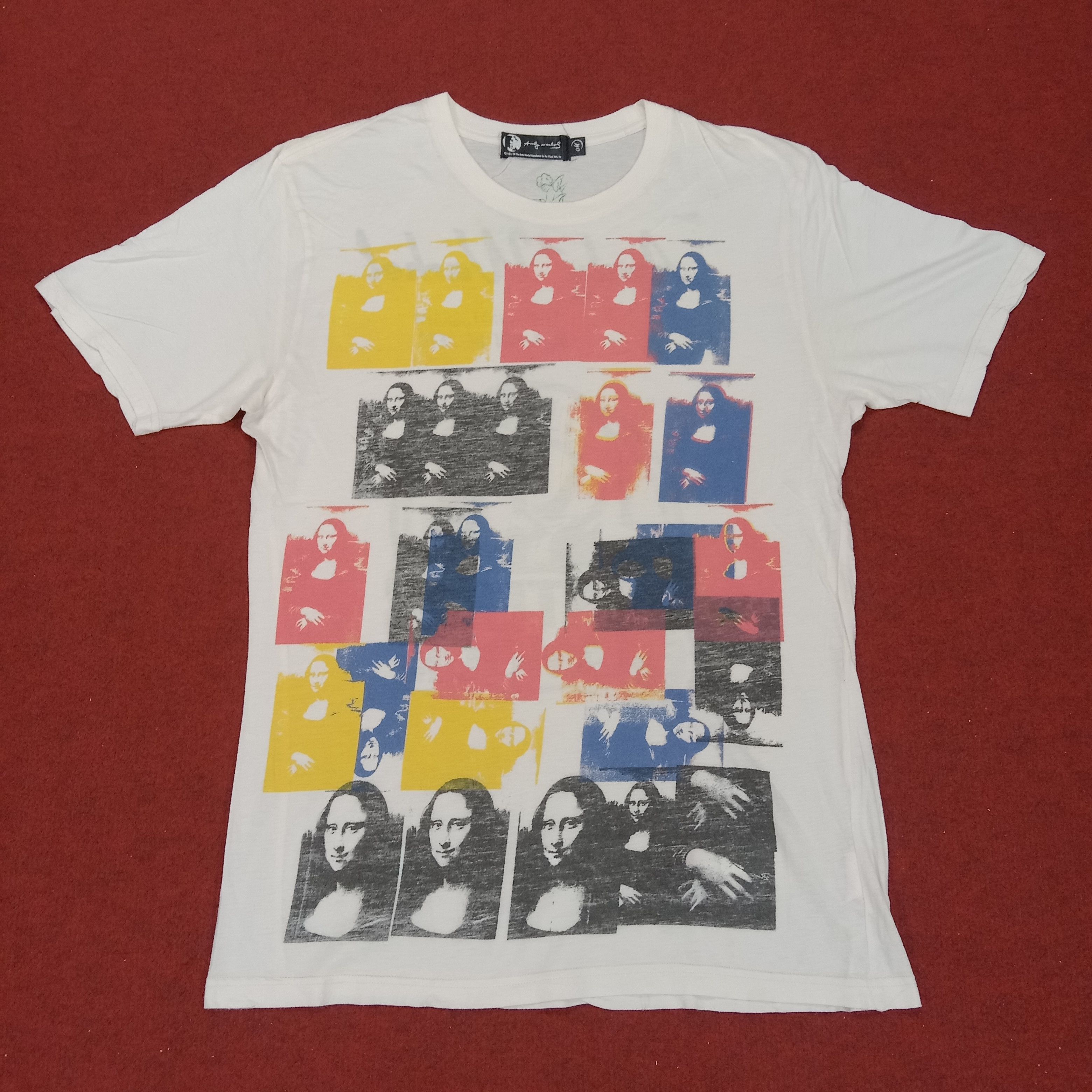 Hysteric Glamour × Japanese Brand × Vintage Hysteric Glamour X Andy Warhol Streetwear Custom Art Tshirt Size US M / EU 48-50 / 2 - 3 Thumbnail