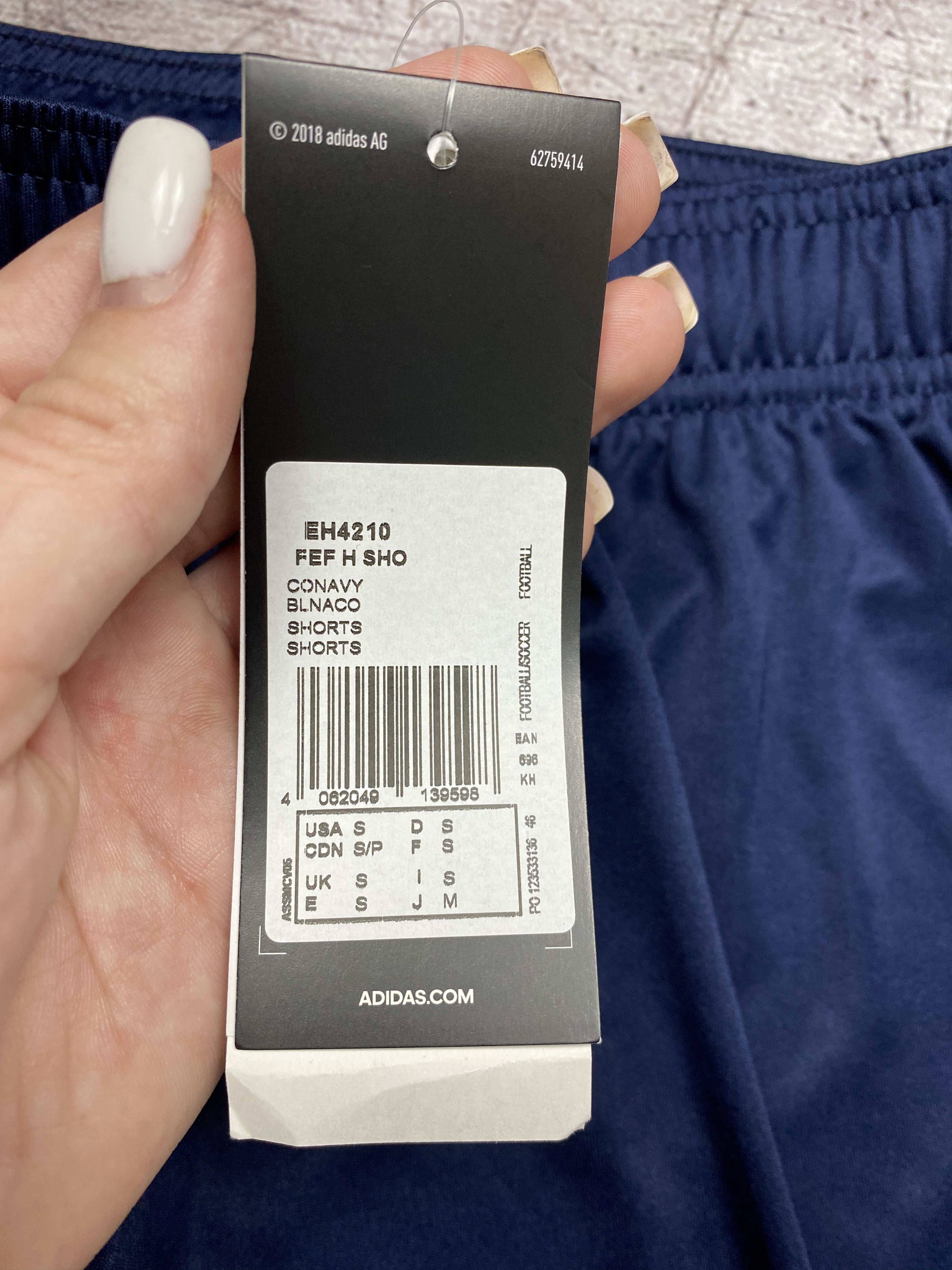 Adidas New Adidas Mens Soccer Shorts Size US 30 / EU 46 - 5 Thumbnail