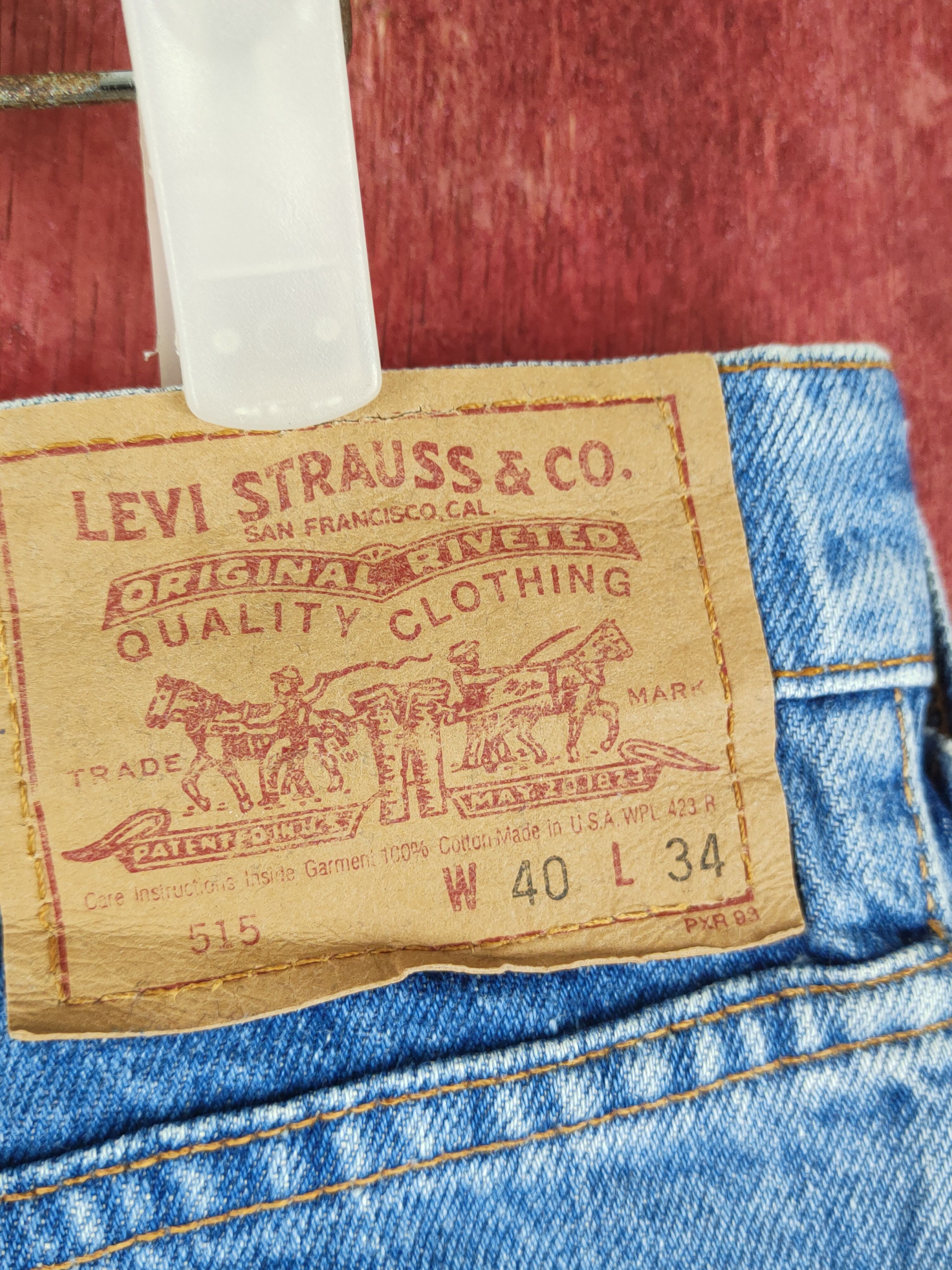 Levi's Levi's Blue Faded Distressed Ripped Jeans #S1667 Size US 39 - 9 Thumbnail