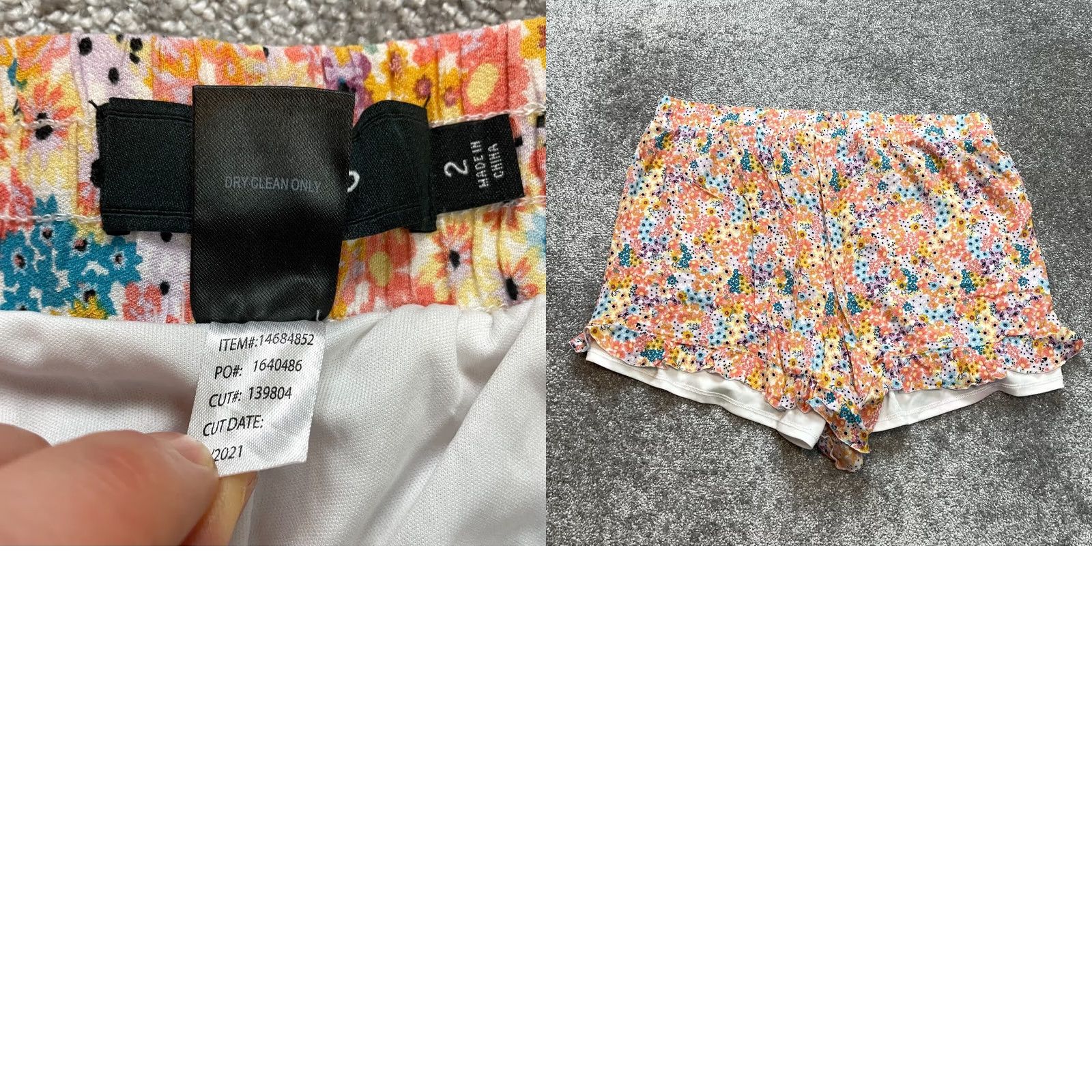 Torrid Torrid Sweat Shorts Womens L Colorful Floral Lined Lounge Casual Soft Size 27" / US 4 / IT 40 - 8 Thumbnail