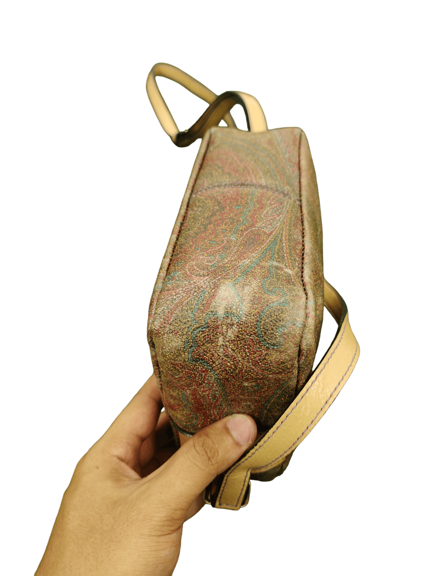Etro Vintage 90s Etro Milano Italy Paisley Sling Bag Size ONE SIZE - 11 Thumbnail