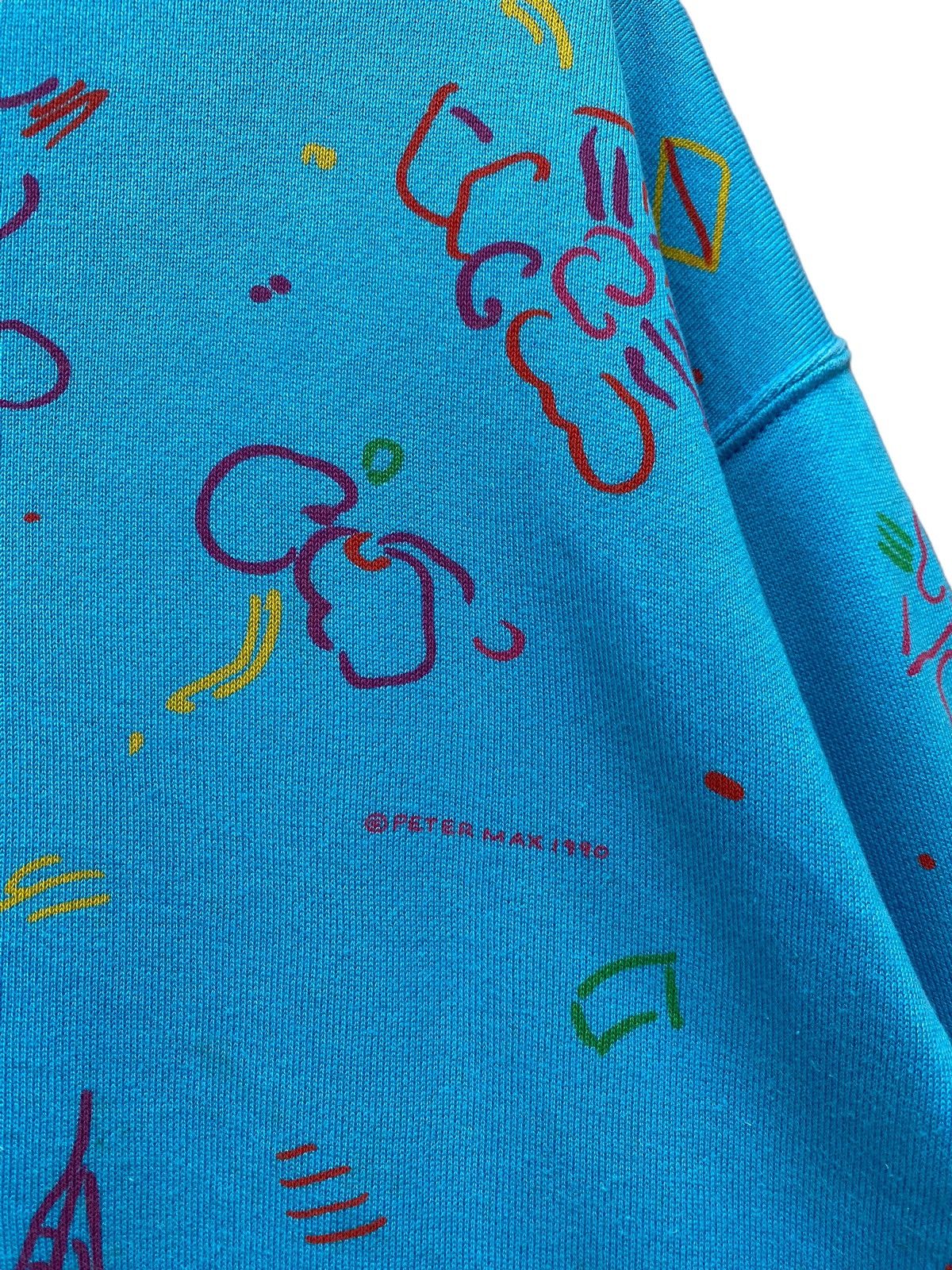 Vintage Vintage Peter Max 1991 Art Sweatshirt Size US M / EU 48-50 / 2 - 7 Thumbnail