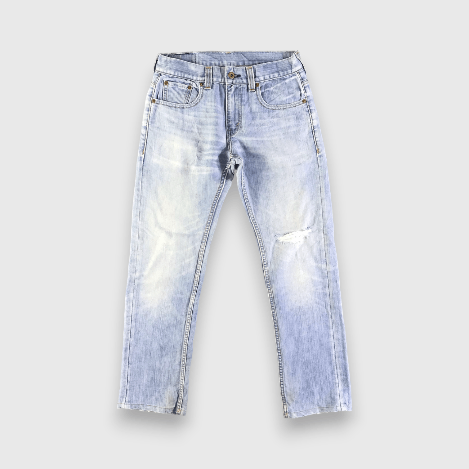 Levi's Vintage Blue Wash Levis 511 Jeans-J4501 Size US 29 - 1 Thumbnail