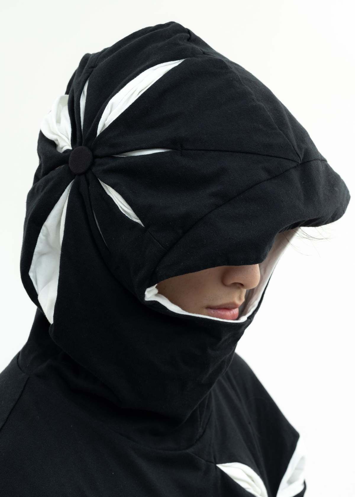 Kusikohc Kusikohc Black Origami Long Hoodie Size US L / EU 52-54 / 3 - 2 Thumbnail