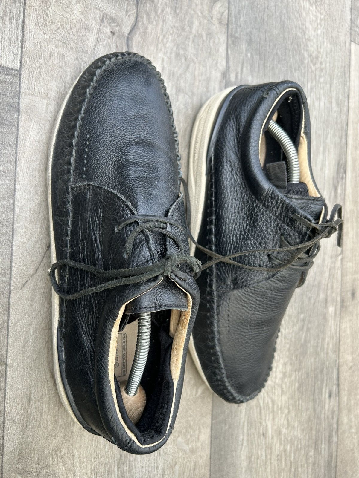 Visvim Visvim FBT Elk black leather moccasin shoes. Size US 9.5 / EU 42-43 - 4 Thumbnail