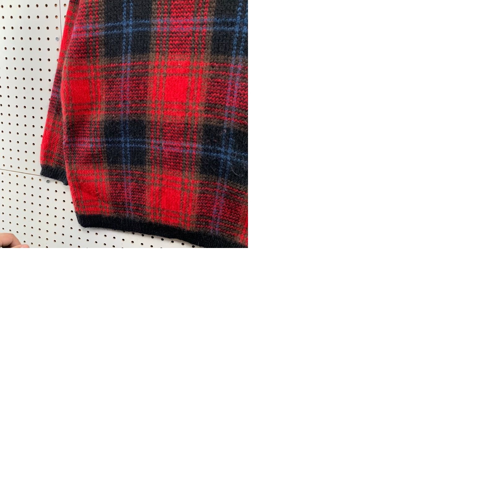 Vintage Vintage Paul Harris Design Mohair Cardigan Sweater Womens Small Red Black Size S / US 4 / IT 40 - 9 Thumbnail