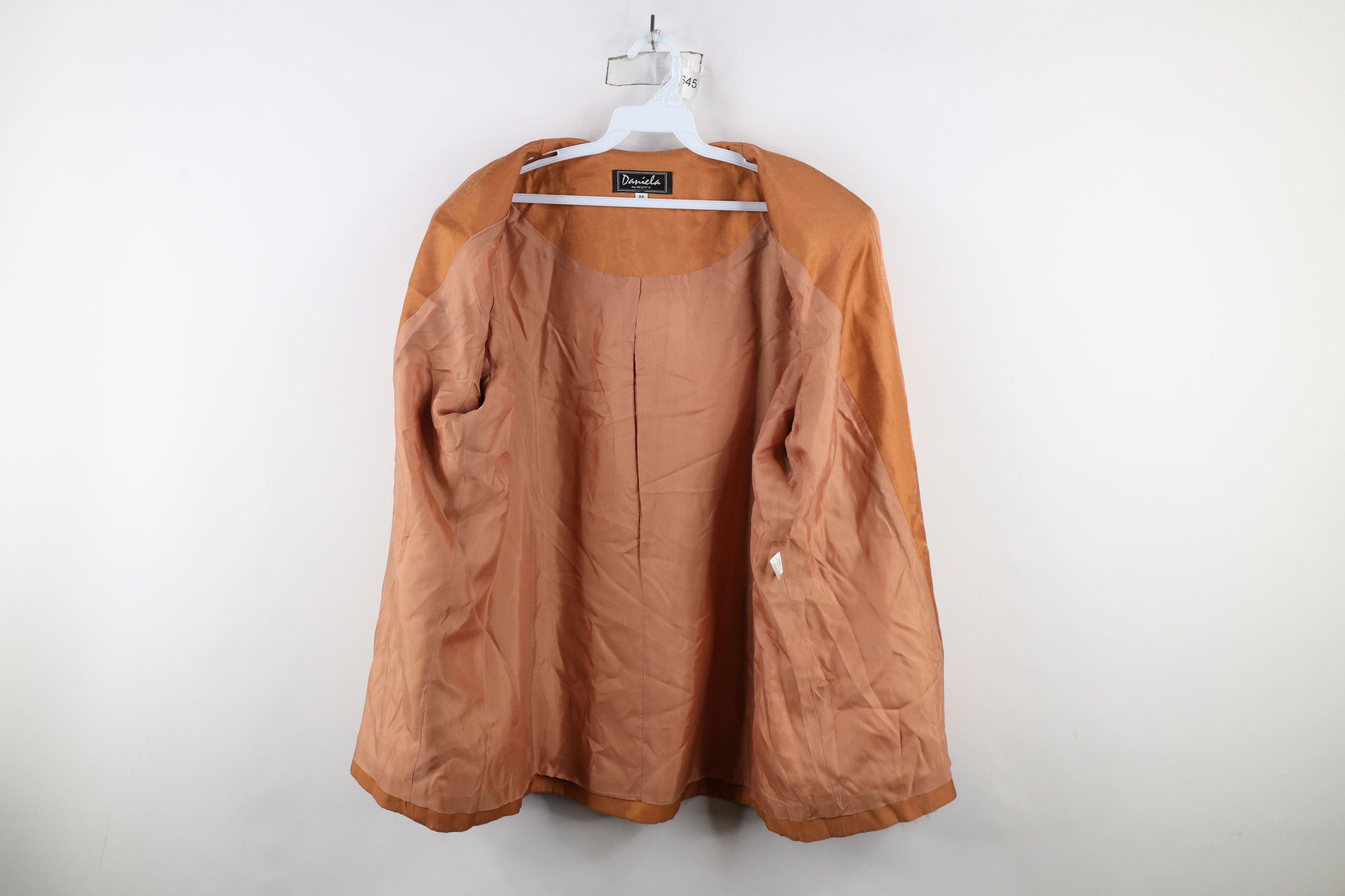 Vintage Vintage 90s Streetwear Fur Trim Penny Lane Blazer Jacket USA Size 3XL / US 20-22 - 8 Thumbnail
