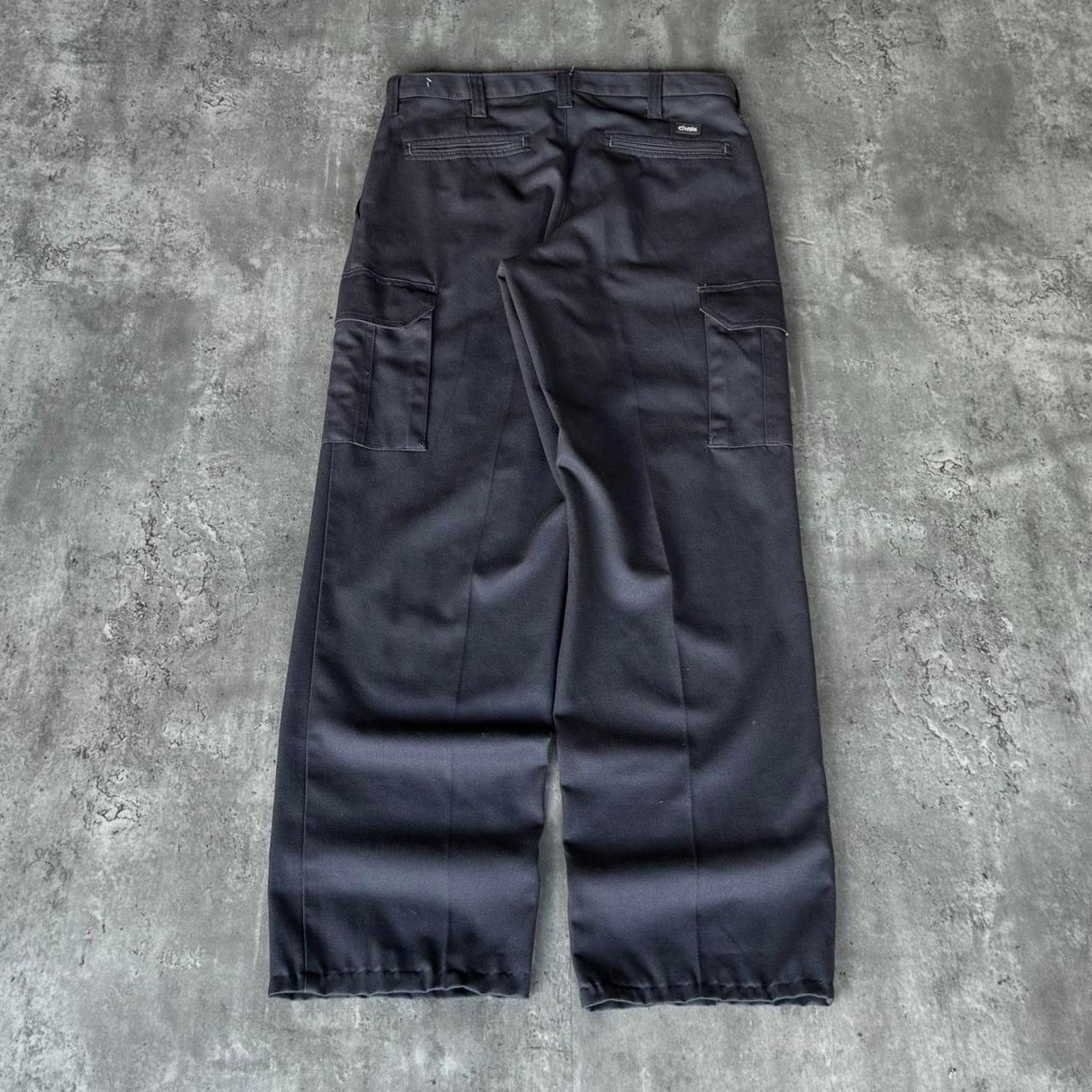 Carhartt × Cintas × Vintage Vintage Y2K Carhartt Style Wolf Grey Cargo Workwear Pants Size US 31 - 2 Thumbnail