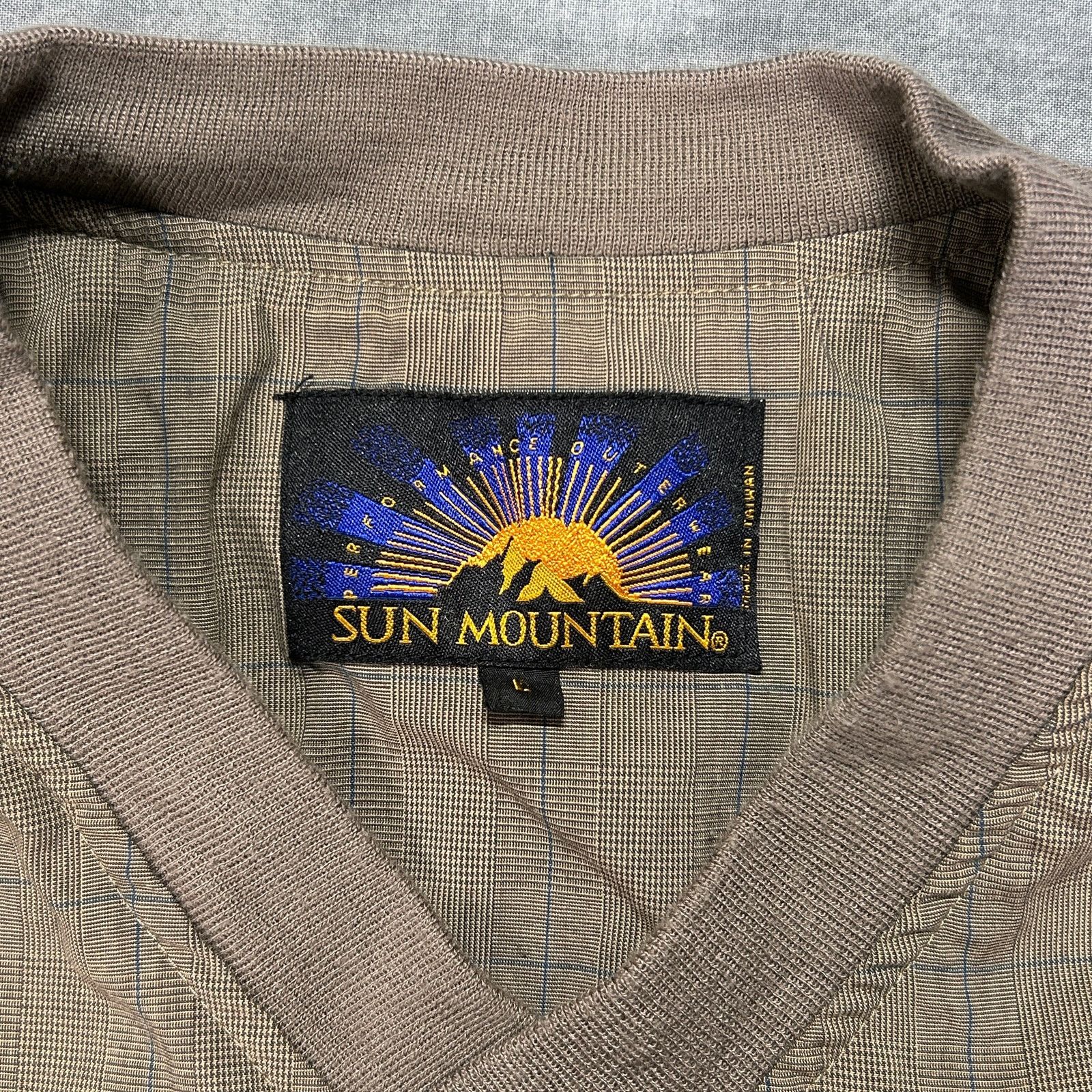 Vintage VTG Sun Mountain casual golf windbreaker pullover mens L Size US L / EU 52-54 / 3 - 4 Thumbnail