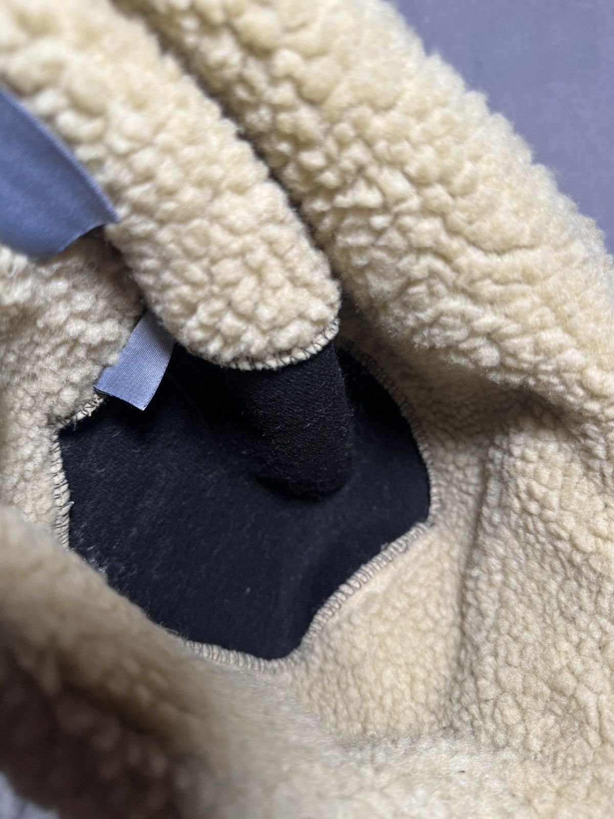 90’s Oakley Software Fleece Ushanka Trap Hat Black / Cream