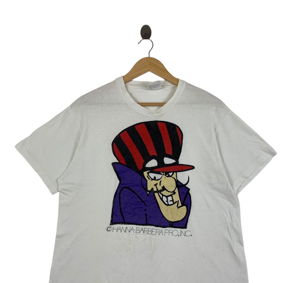 Vintage Vintage 90’ HANNA BARBERA DICK DASTARDLY Tee Shirt Top Size US L / EU 52-54 / 3 - 2 Thumbnail