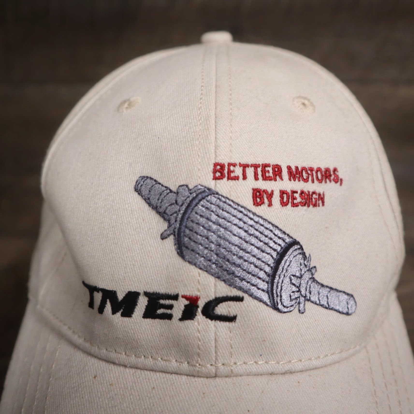 Vintage Hat Tmeic Better Motors Tan Adjustable Cotton Canvas Baseball Cap Adult Adjustable Brown Embroidered Casual Men Size ONE SIZE - 2 Thumbnail