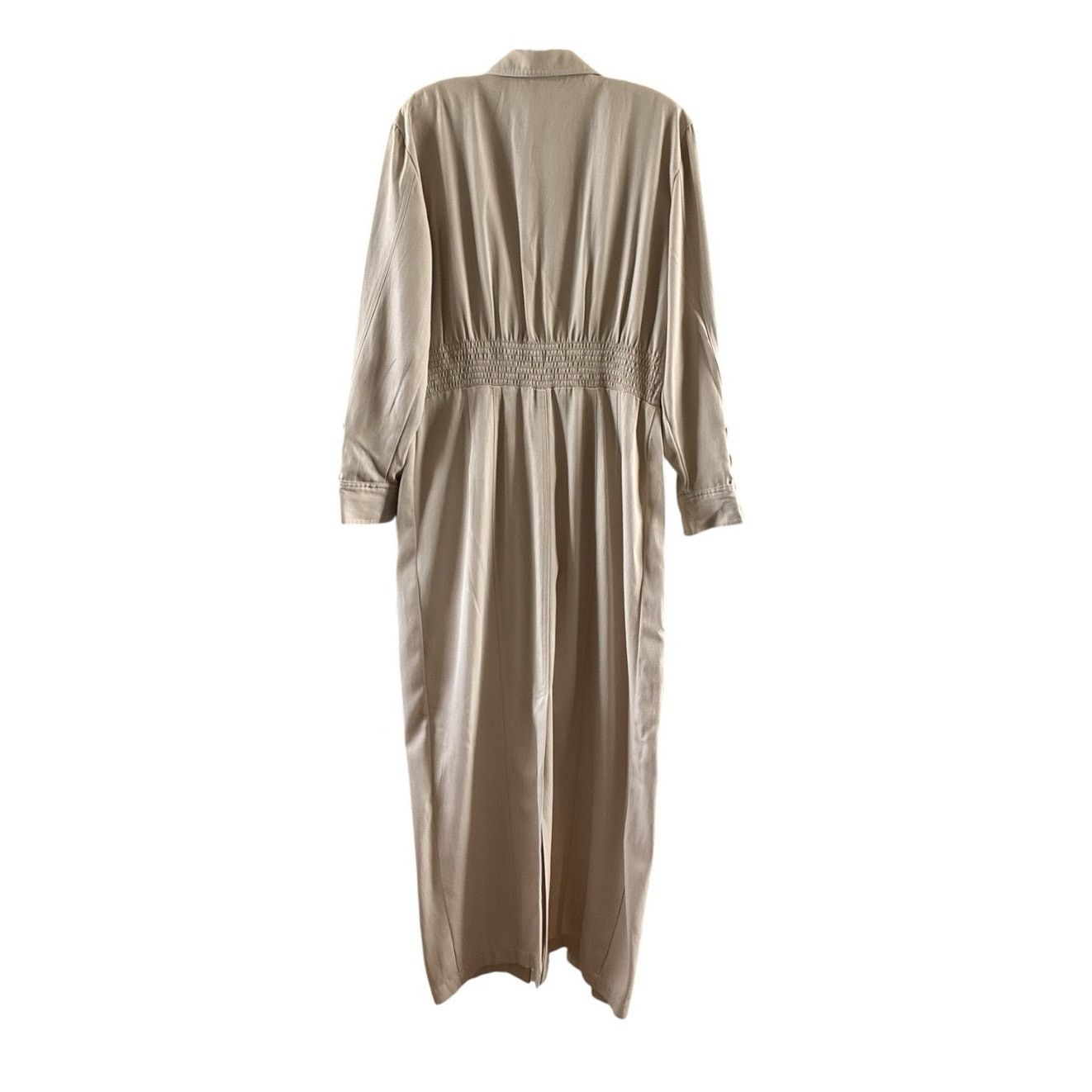Vintage Karen Alexander vintage khaki full zip trench dress size 12 Size XL / US 12-14 / IT 48-50 - 11 Thumbnail