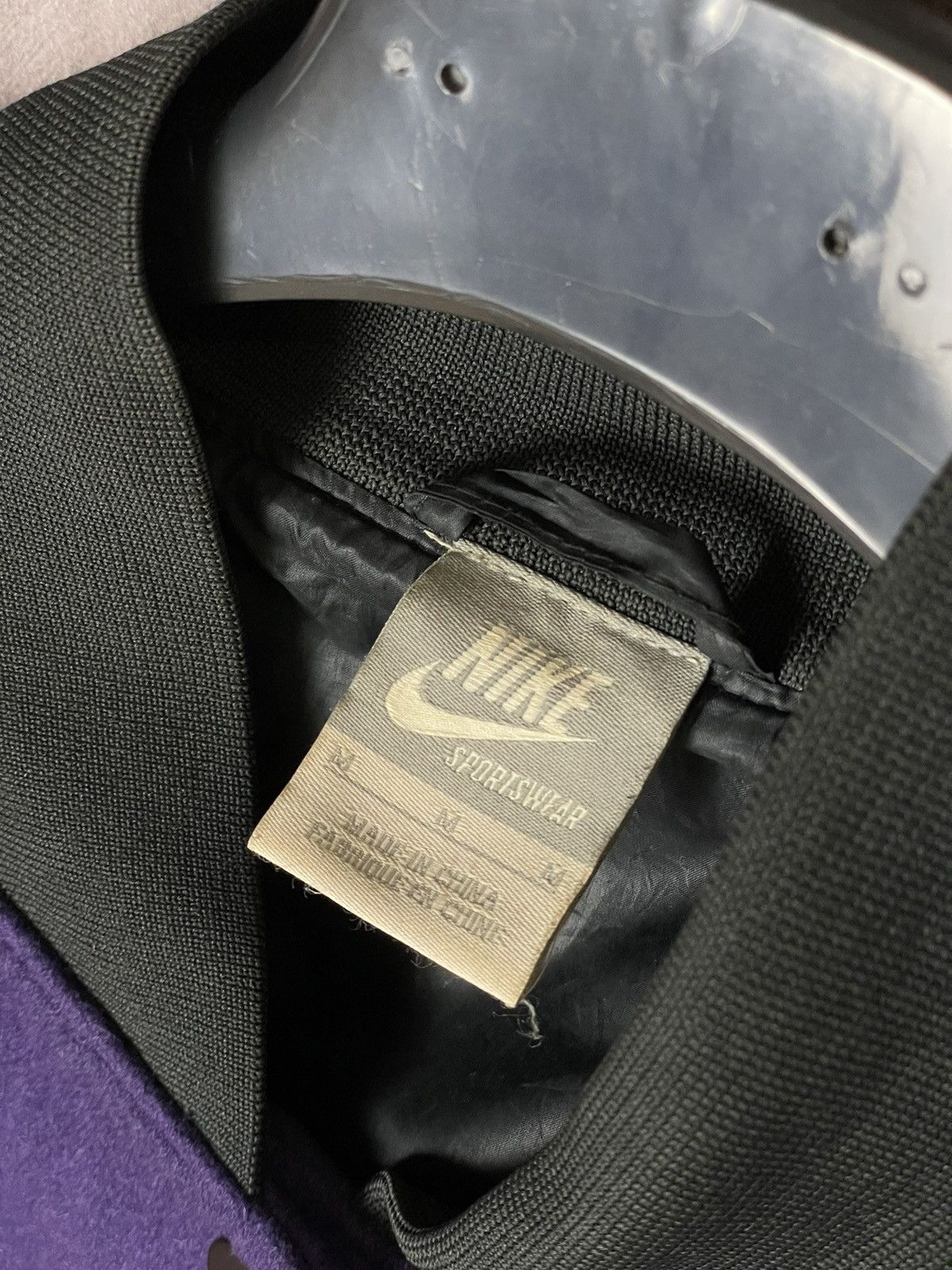 Nike × Vintage Vintage Nike Y2K Drill Track Jacket Bomber 90s Style Y2K Size US M / EU 48-50 / 2 - 8 Thumbnail